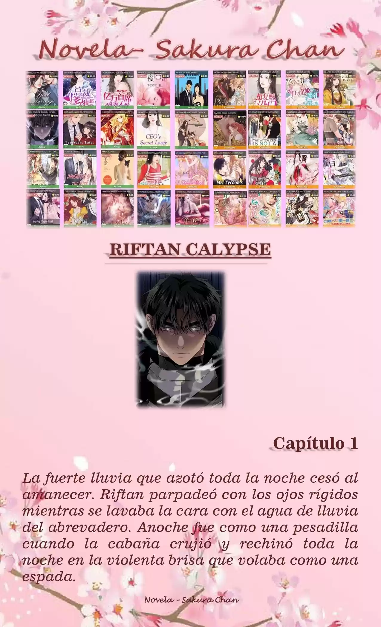 RIFTAN CALYPSE (Novela) - Capítulo 1 - Página 1 - LectorTMOo