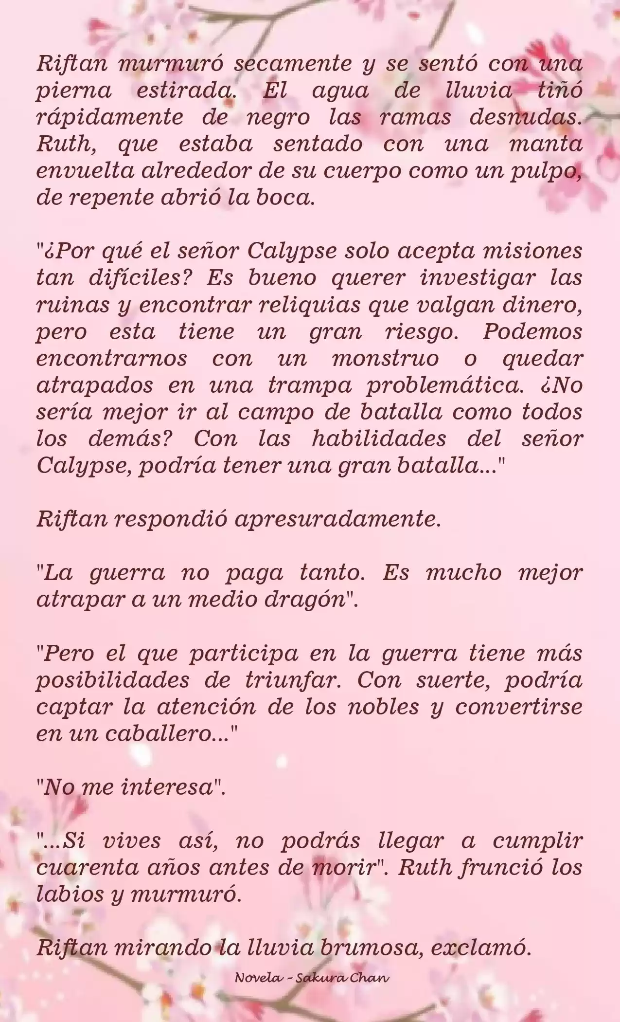 RIFTAN CALYPSE (Novela) - Capítulo 12 - Página 4 - LectorTMOo