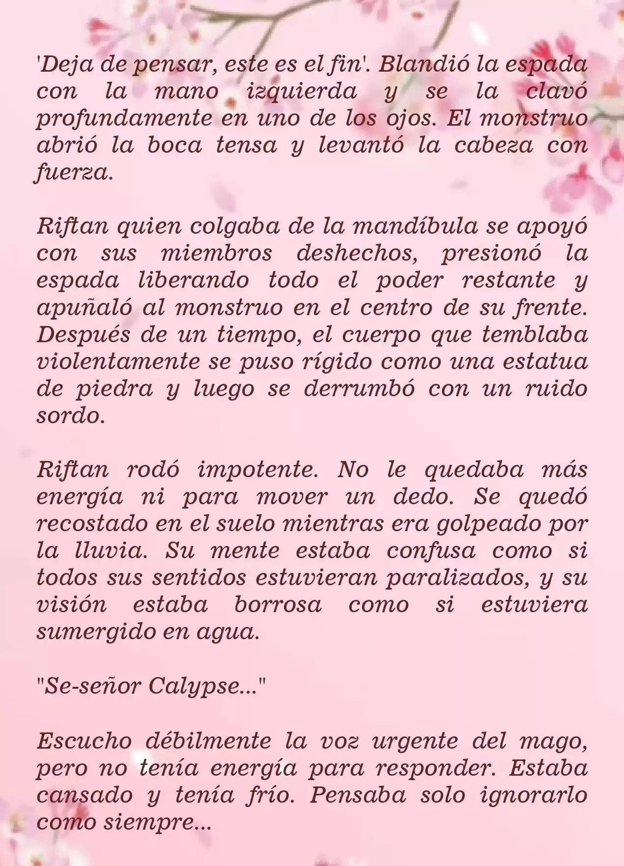 RIFTAN CALYPSE (Novela) - Capítulo 12 - Página 13 - LectorTMOo