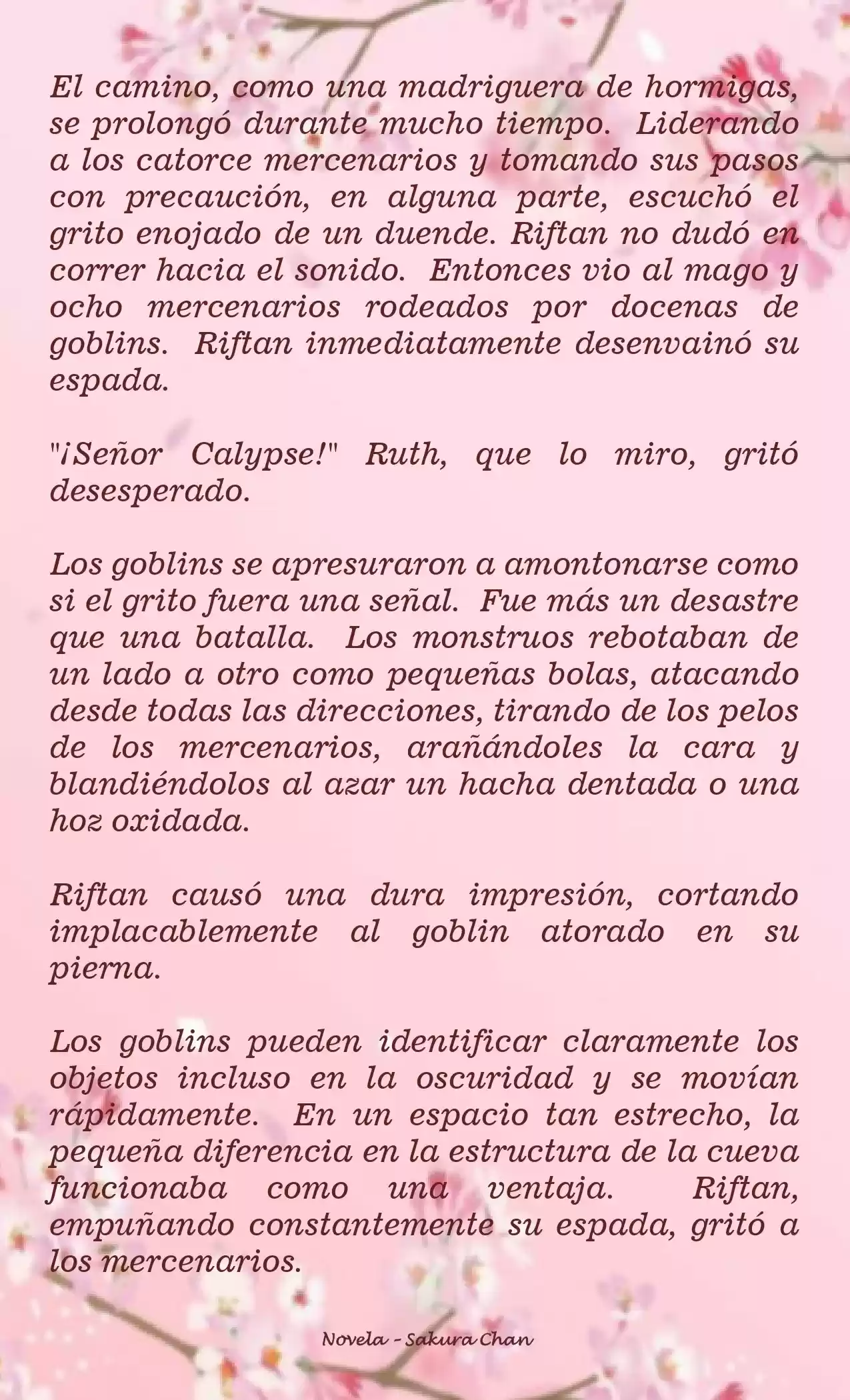 RIFTAN CALYPSE (Novela) - Capítulo 15 - Página 8 - LectorTMOo