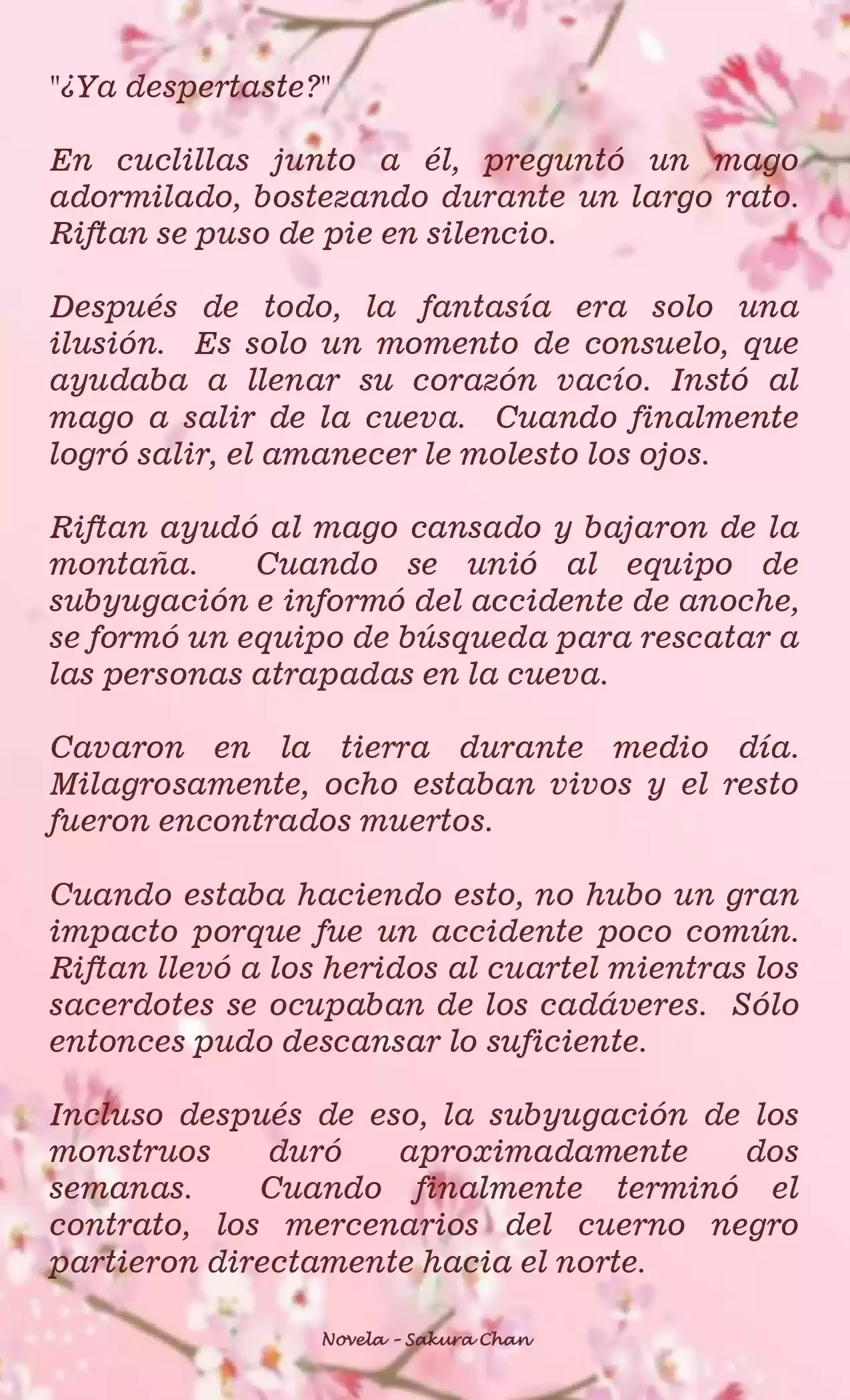 RIFTAN CALYPSE (Novela) - Capítulo 16 - Página 4 - LectorTMOo