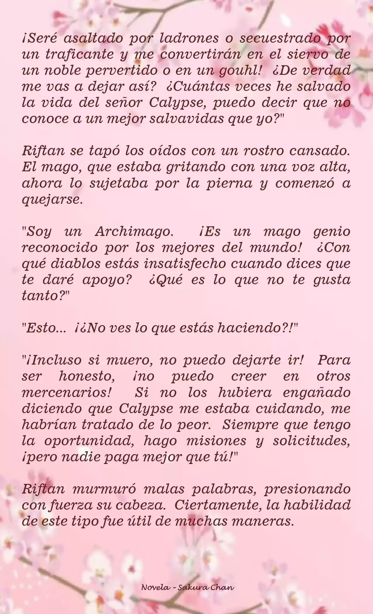RIFTAN CALYPSE (Novela) - Capítulo 17 - Página 4 - LectorTMOo