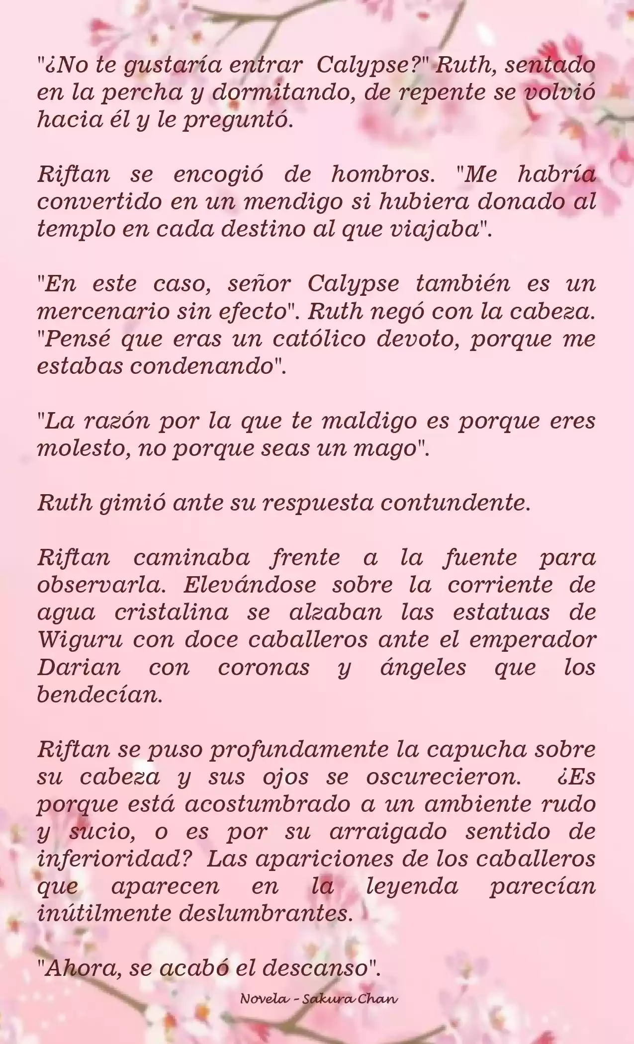 RIFTAN CALYPSE (Novela) - Capítulo 18 - Página 4 - LectorTMOo