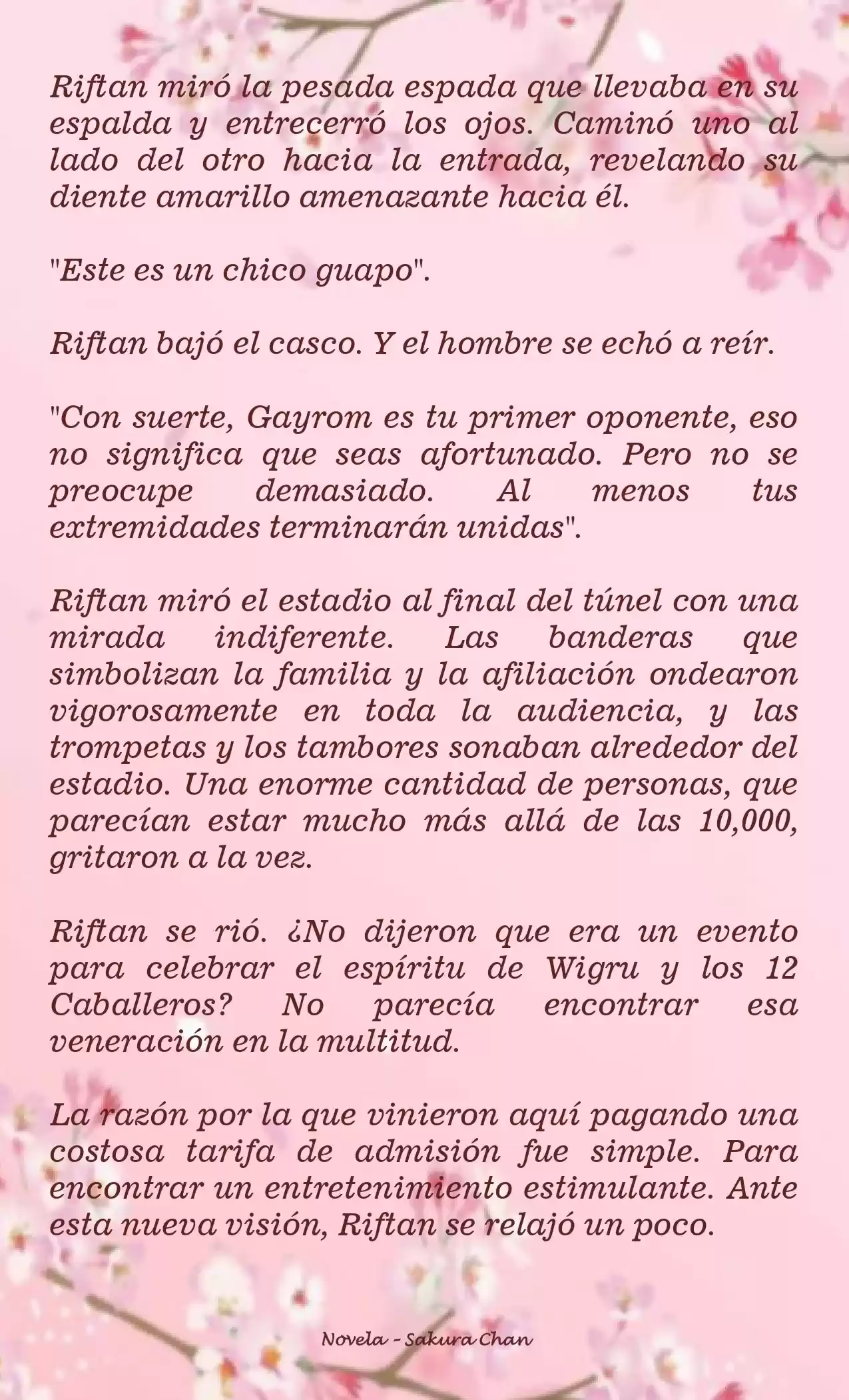 RIFTAN CALYPSE (Novela) - Capítulo 19 - Página 6 - LectorTMOo