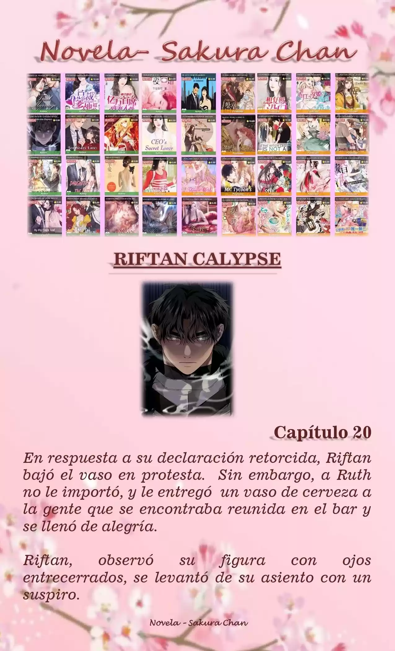 RIFTAN CALYPSE (Novela) - Capítulo 20 - Página 1 - LectorTMOo