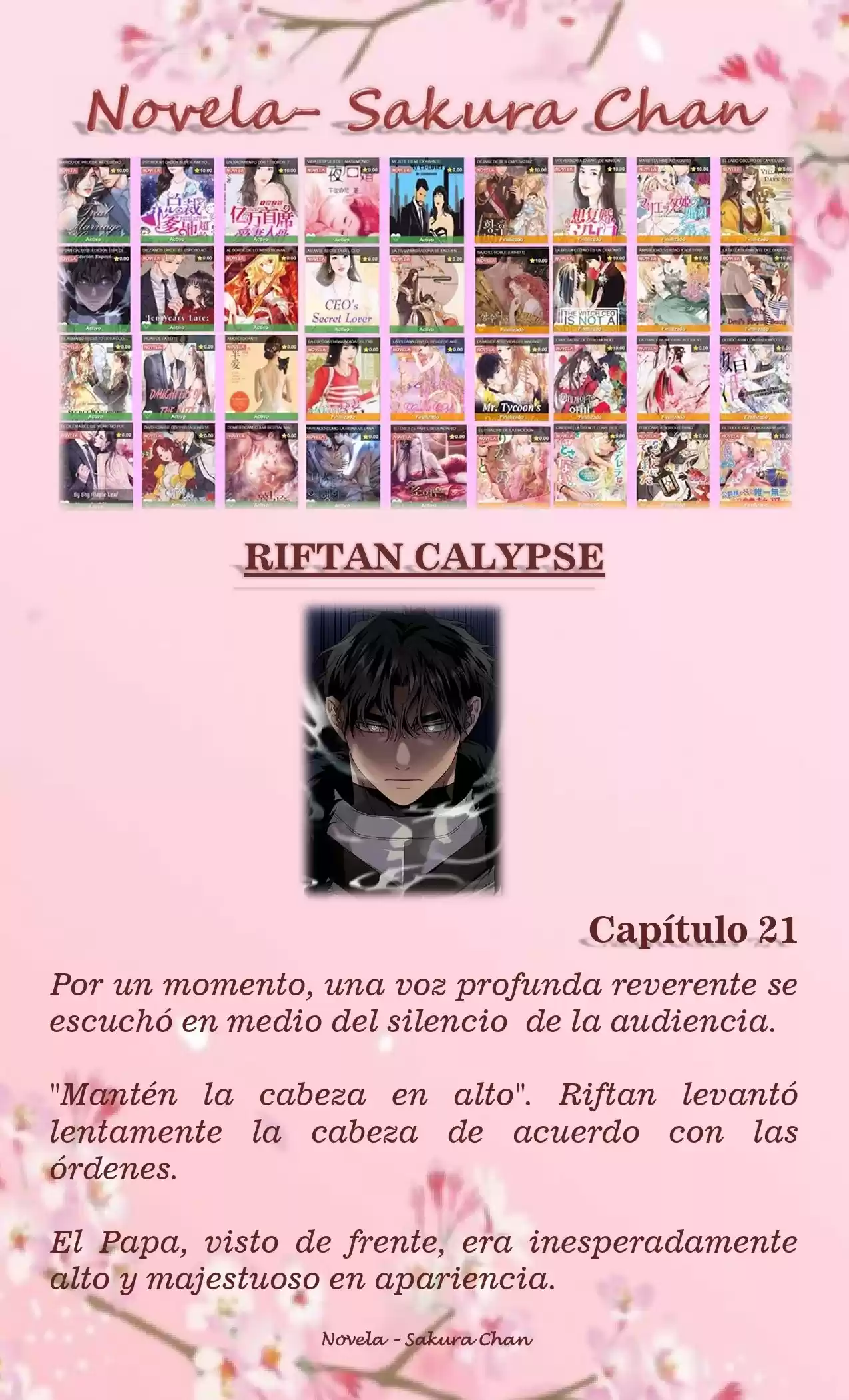 RIFTAN CALYPSE (Novela) - Capítulo 21 - Página 1 - LectorTMOo