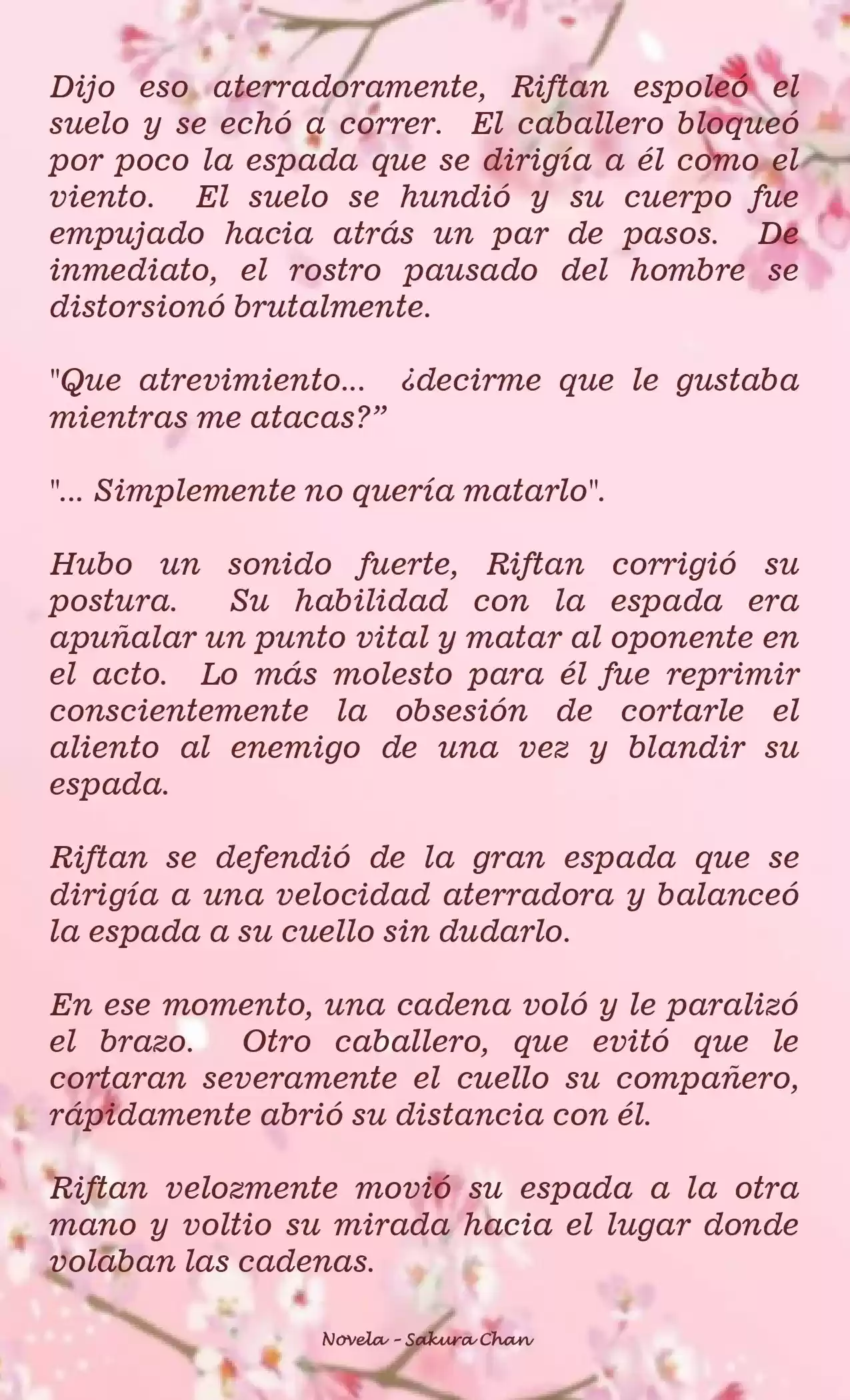 RIFTAN CALYPSE (Novela) - Capítulo 21 - Página 6 - LectorTMOo