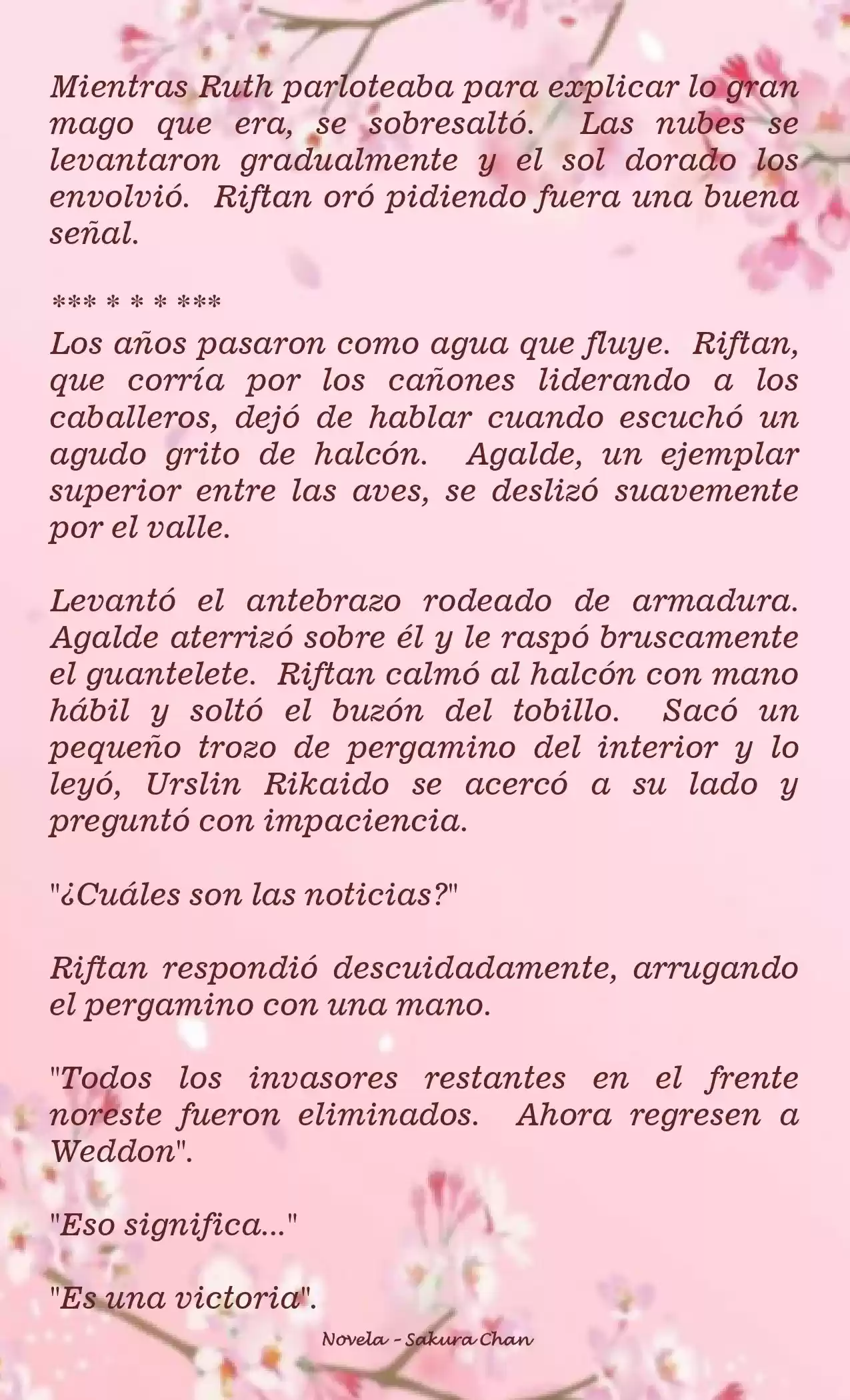 RIFTAN CALYPSE (Novela) - Capítulo 22 - Página 8 - LectorTMOo
