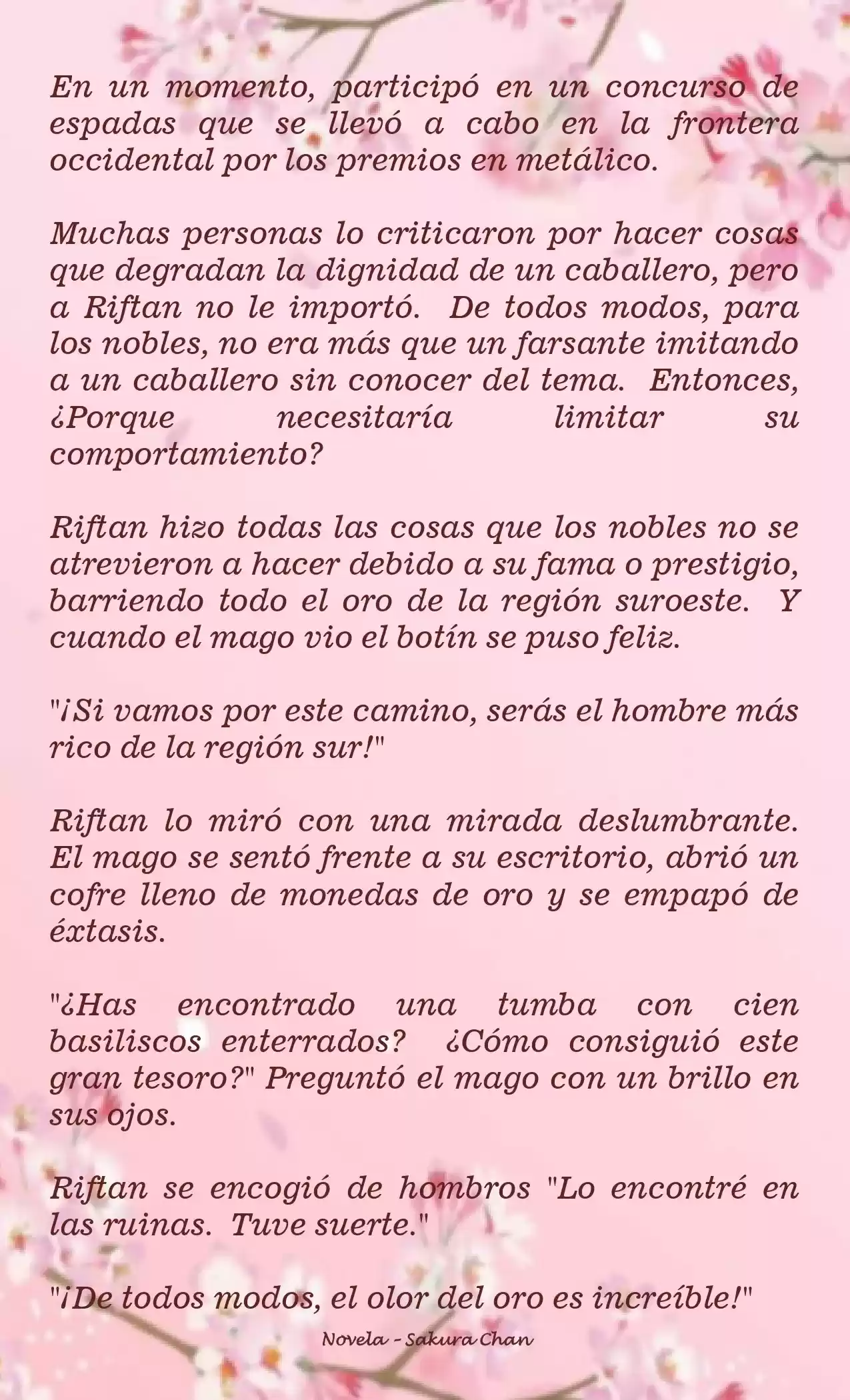 RIFTAN CALYPSE (Novela) - Capítulo 28 - Página 8 - LectorTMOo