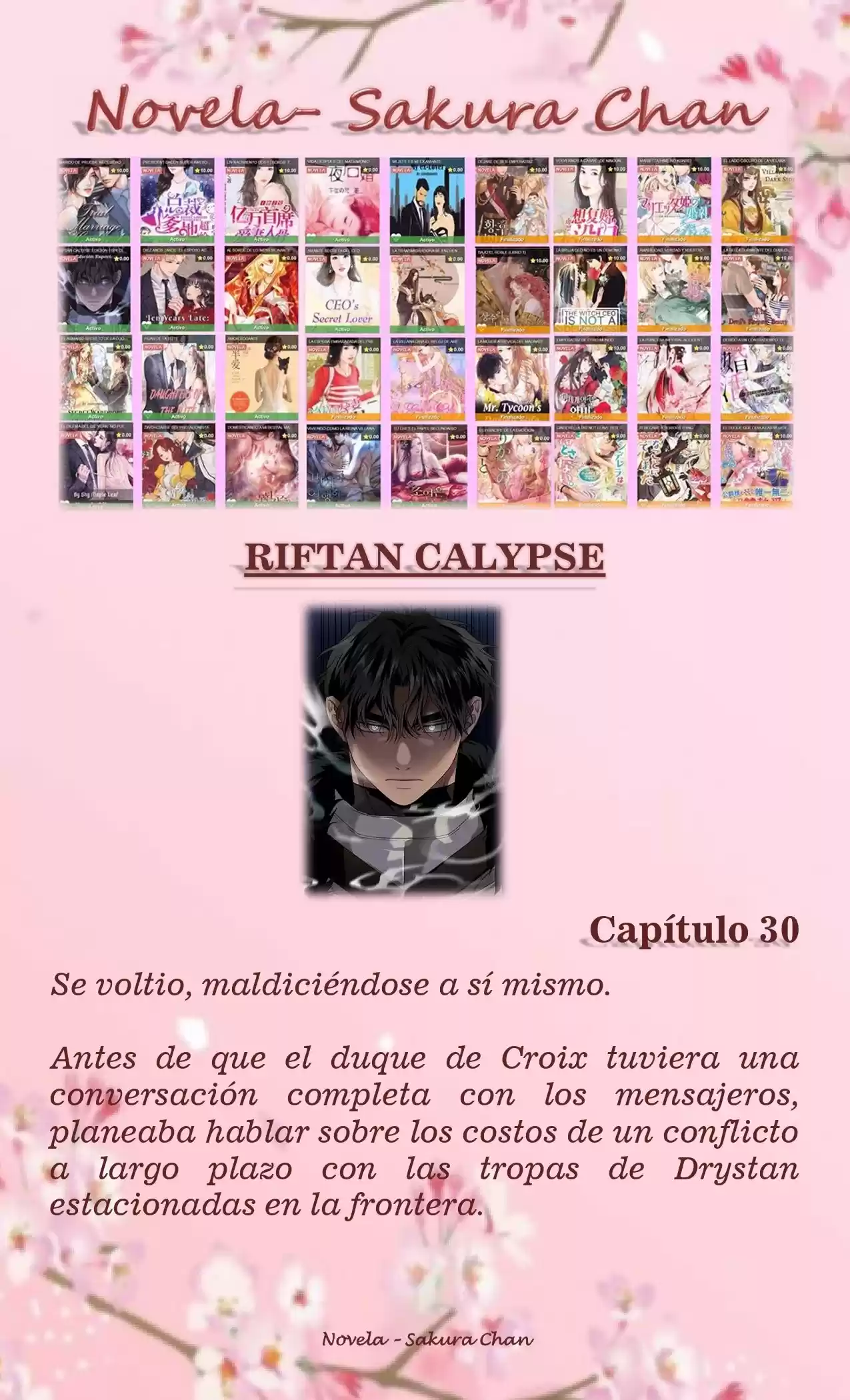 RIFTAN CALYPSE (Novela) - Capítulo 30 - Página 1 - LectorTMOo