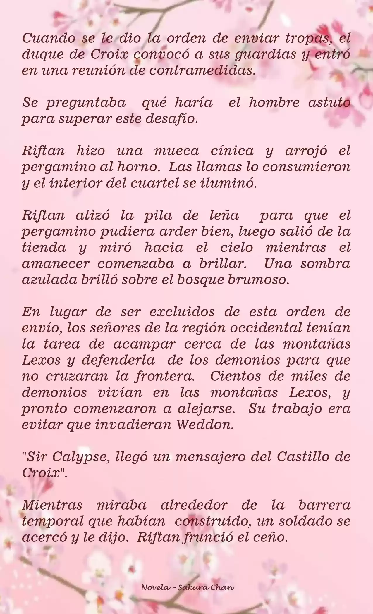 RIFTAN CALYPSE (Novela) - Capítulo 36 - Página 4 - LectorTMOo