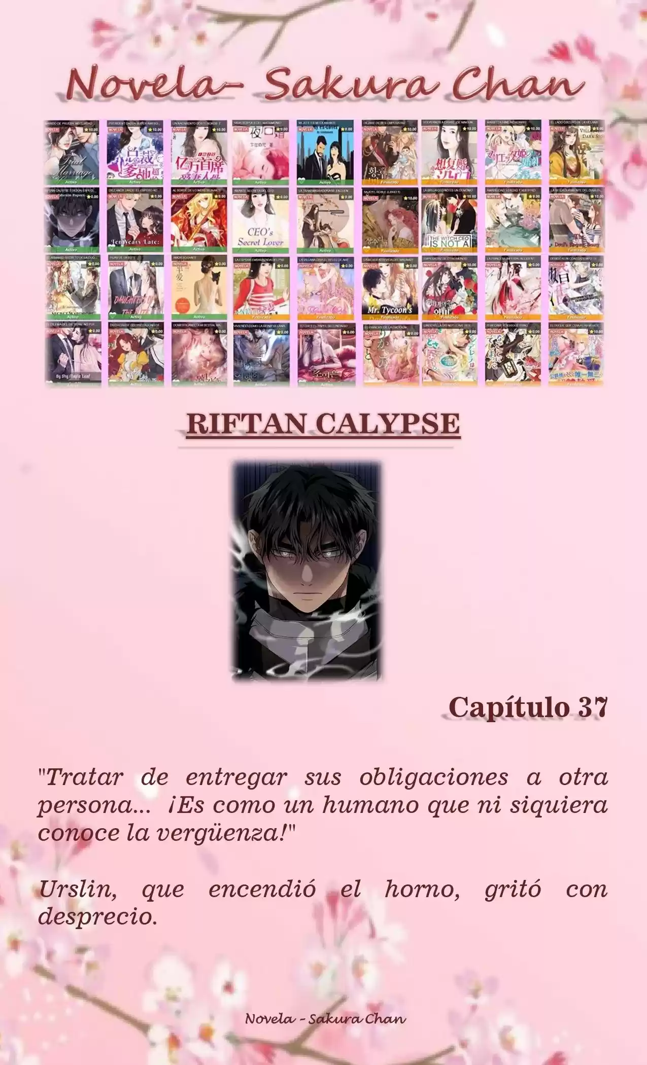 RIFTAN CALYPSE (Novela) - Capítulo 37 - Página 1 - LectorTMOo