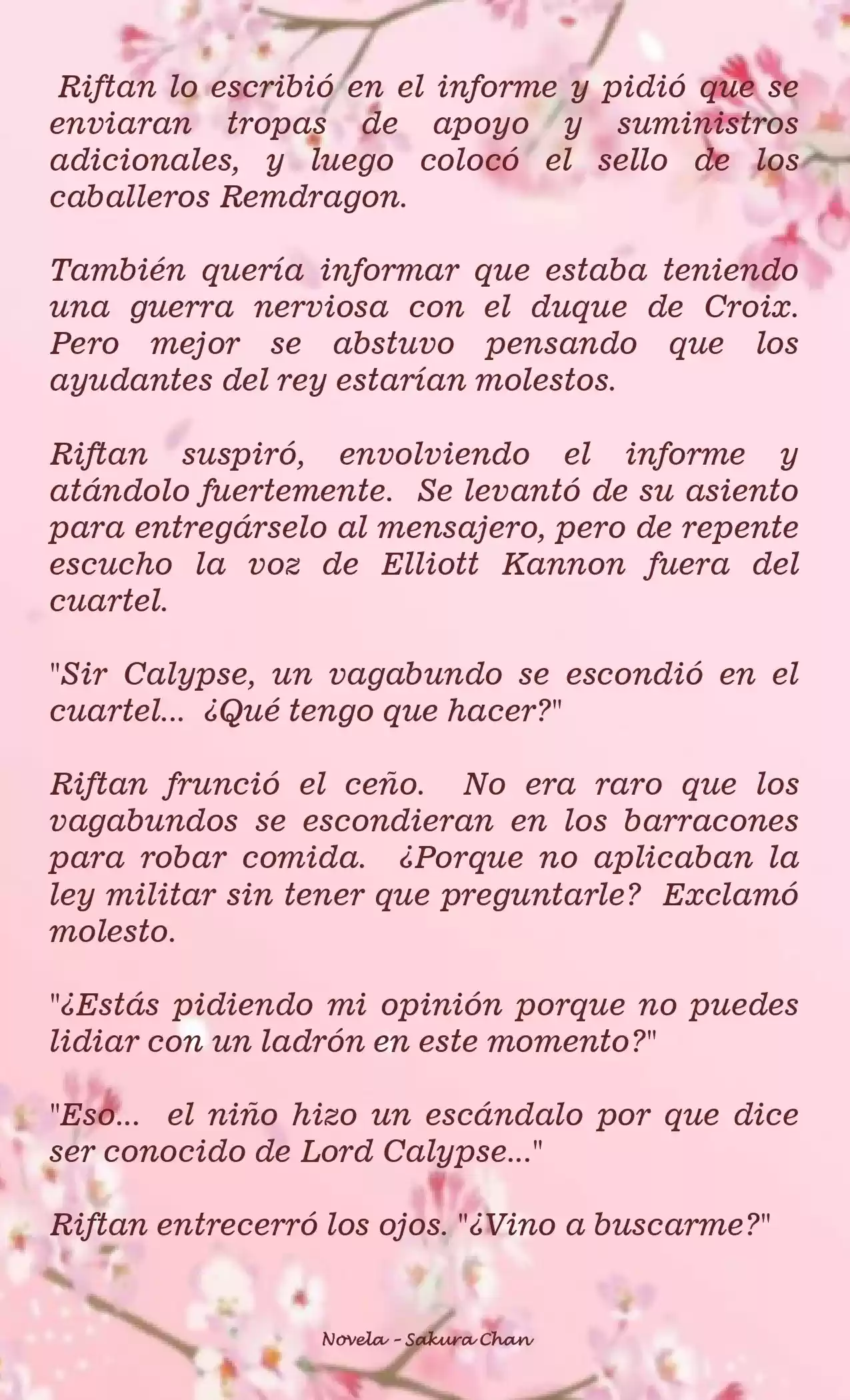 RIFTAN CALYPSE (Novela) - Capítulo 37 - Página 6 - LectorTMOo