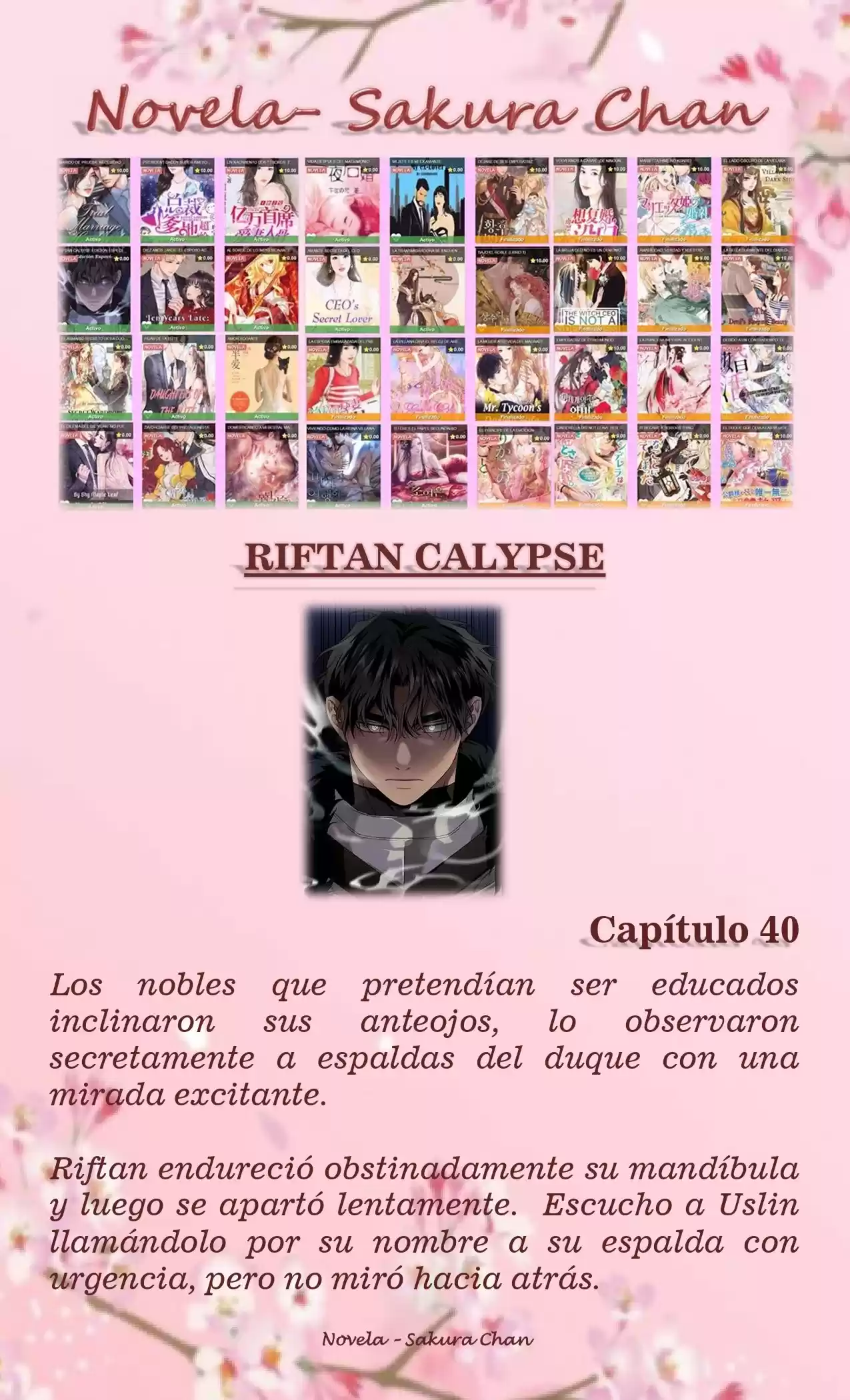RIFTAN CALYPSE (Novela) - Capítulo 40 - Página 1 - LectorTMOo