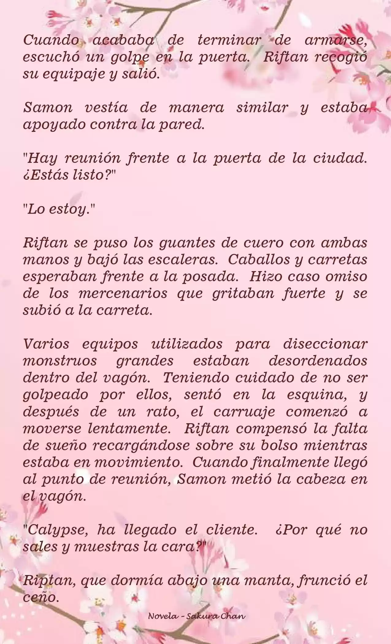 RIFTAN CALYPSE (Novela) - Capítulo 8 - Página 5 - LectorTMOo