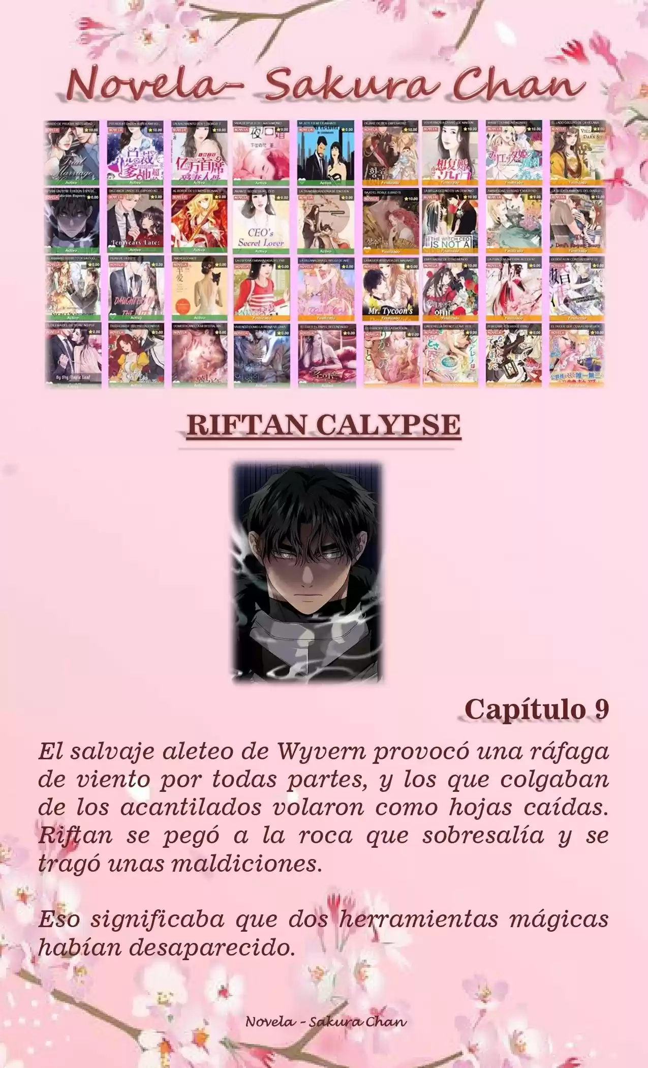 RIFTAN CALYPSE (Novela) - Capítulo 9 - Página 1 - LectorTMOo