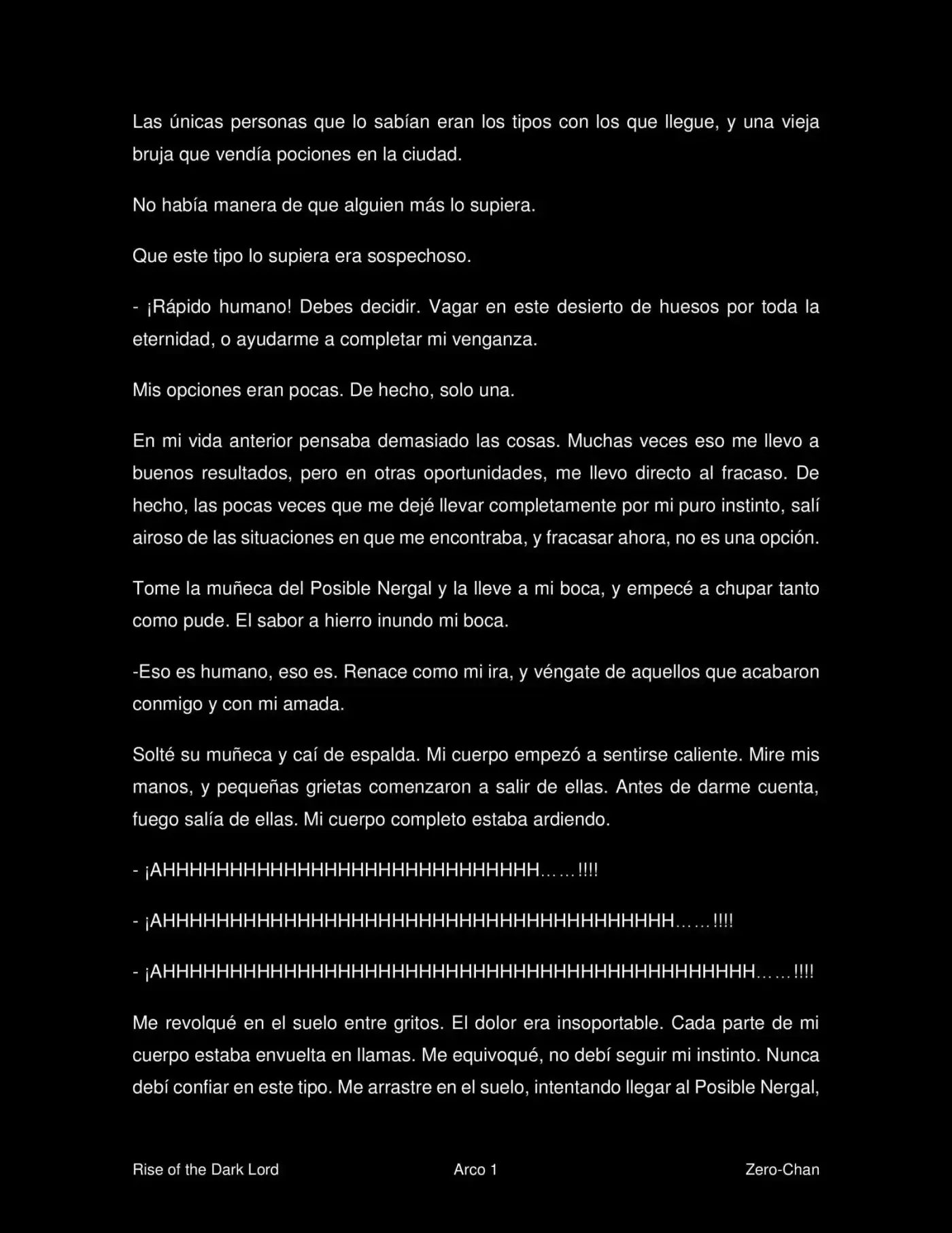 Rise Of The Dark Lord (Novela) - Capítulo  - Página 7 - LectorTMOo