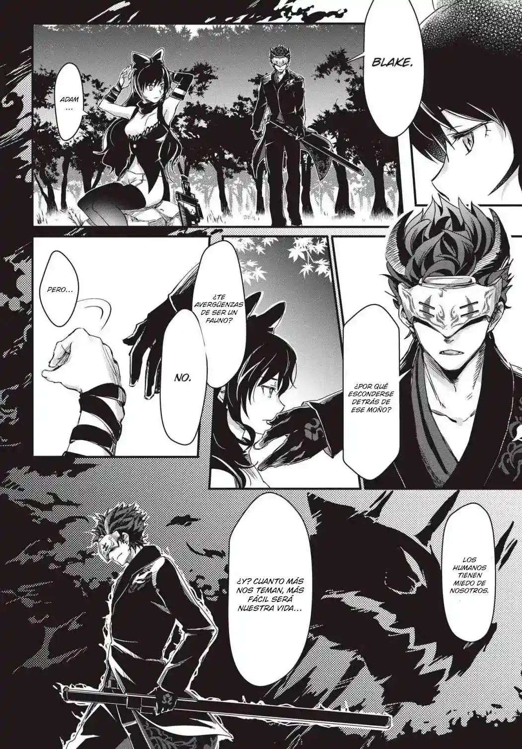 RWBY Antología oficial del manga: Red Like Roses - Capítulo 1 - Página 4 - LectorTMOo
