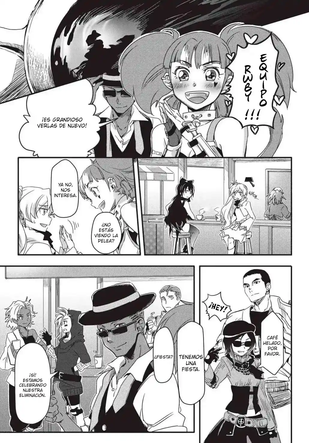 RWBY Antología oficial del manga: Red Like Roses - Capítulo 1 - Página 5 - LectorTMOo