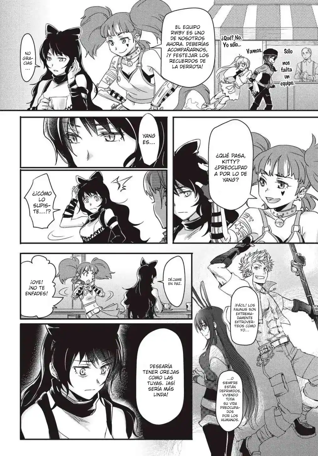 RWBY Antología oficial del manga: Red Like Roses - Capítulo 1 - Página 6 - LectorTMOo