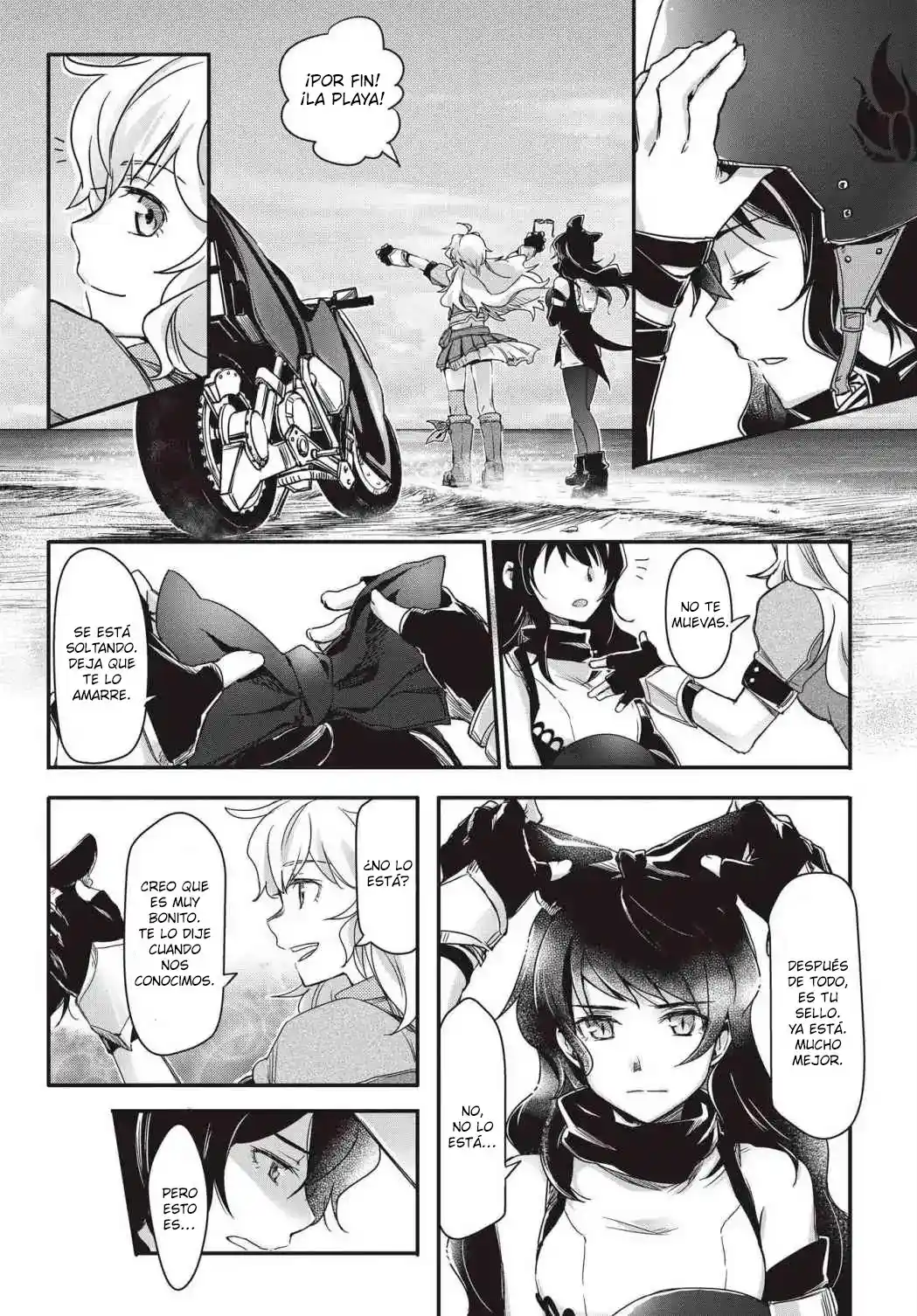 RWBY Antología oficial del manga: Red Like Roses - Capítulo 1 - Página 10 - LectorTMOo