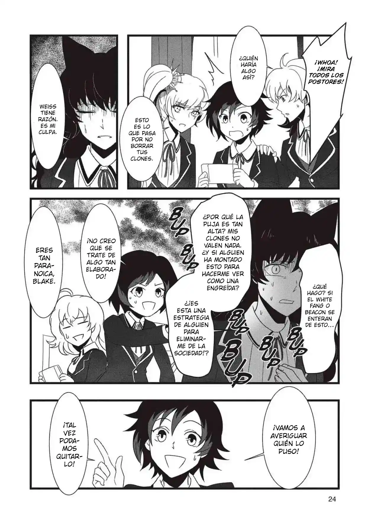 RWBY Antología oficial del manga: Red Like Roses - Capítulo 2 - Página 4 - LectorTMOo
