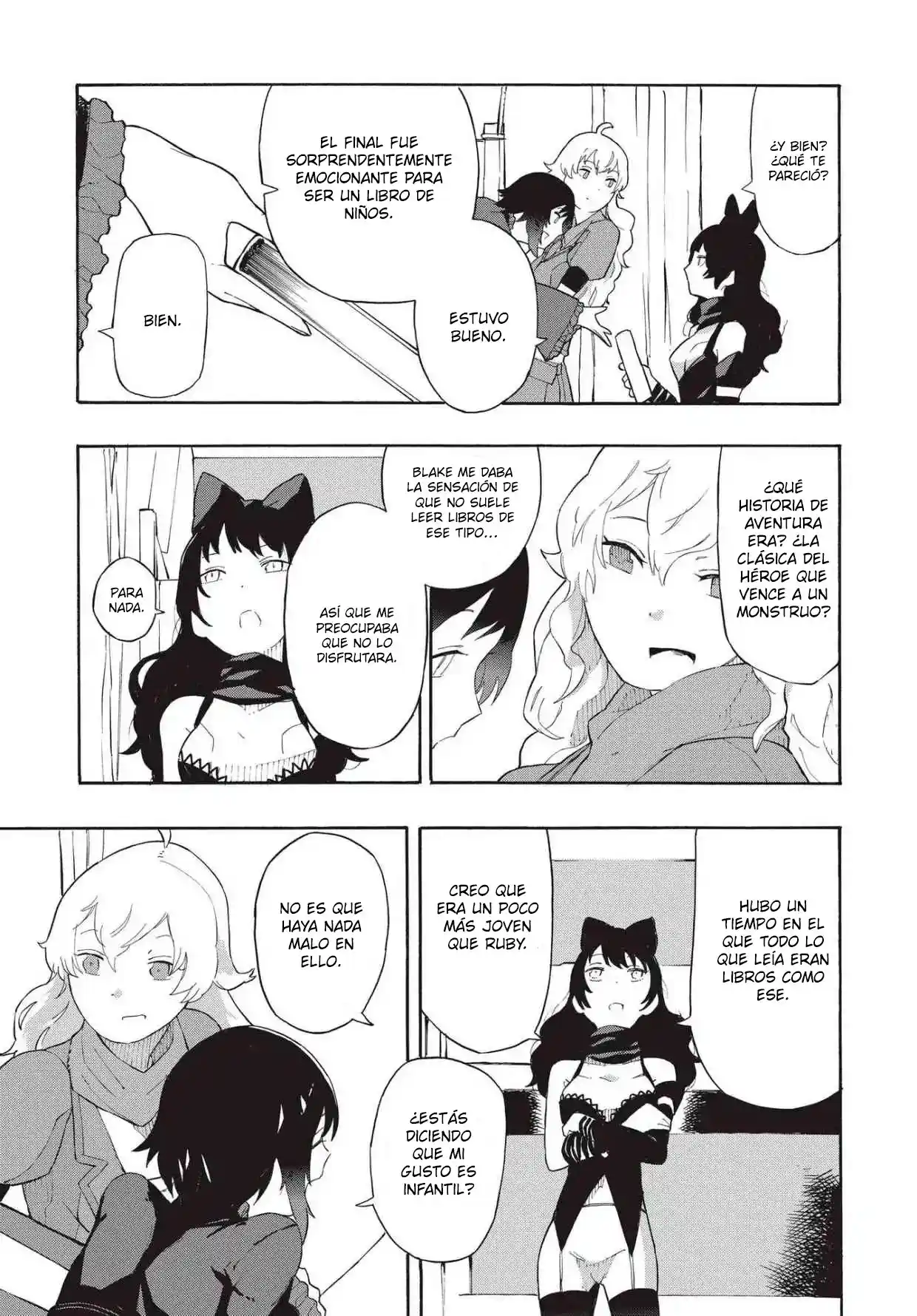 RWBY Antología oficial del manga: Red Like Roses - Capítulo 3 - Página 5 - LectorTMOo