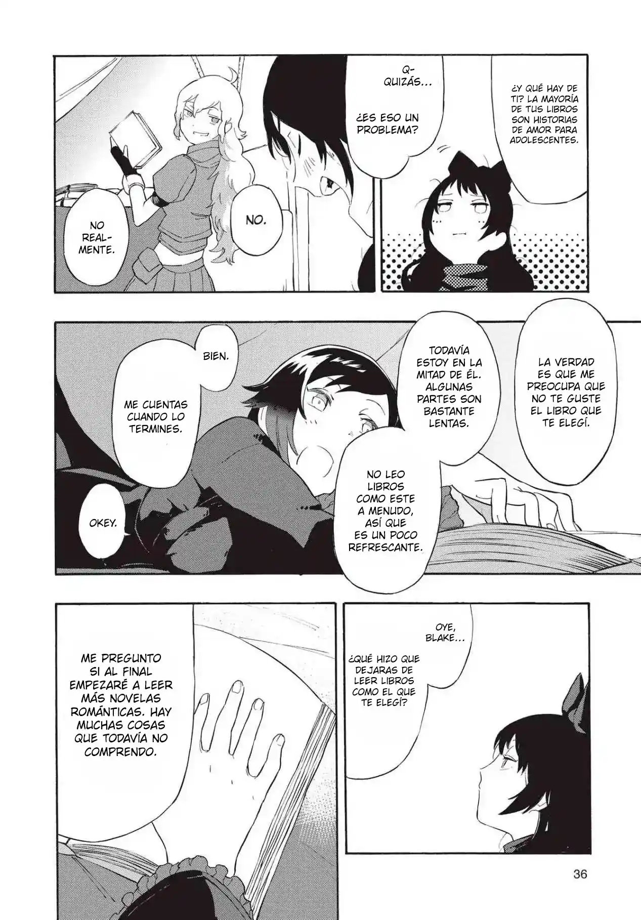 RWBY Antología oficial del manga: Red Like Roses - Capítulo 3 - Página 6 - LectorTMOo