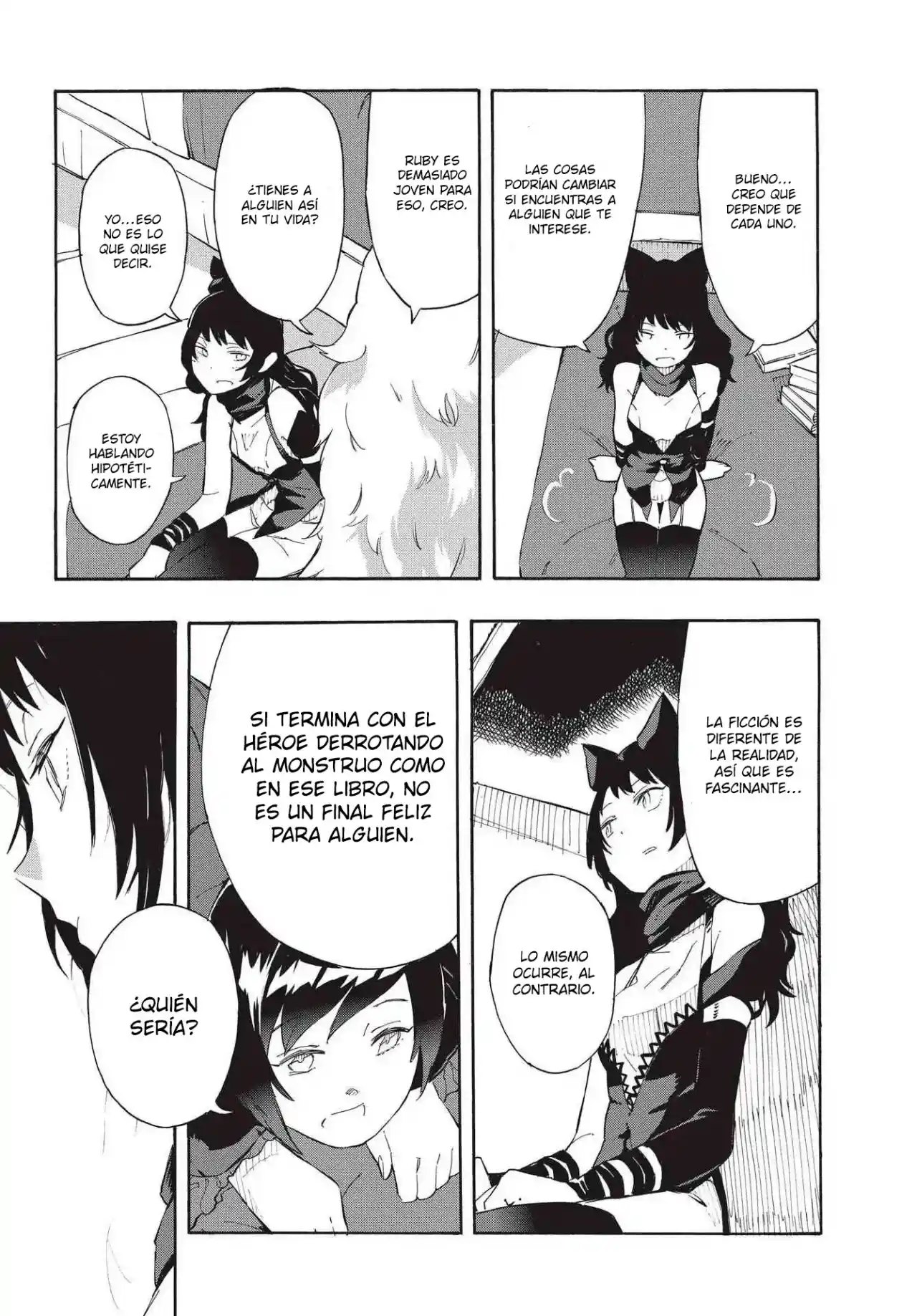 RWBY Antología oficial del manga: Red Like Roses - Capítulo 3 - Página 7 - LectorTMOo