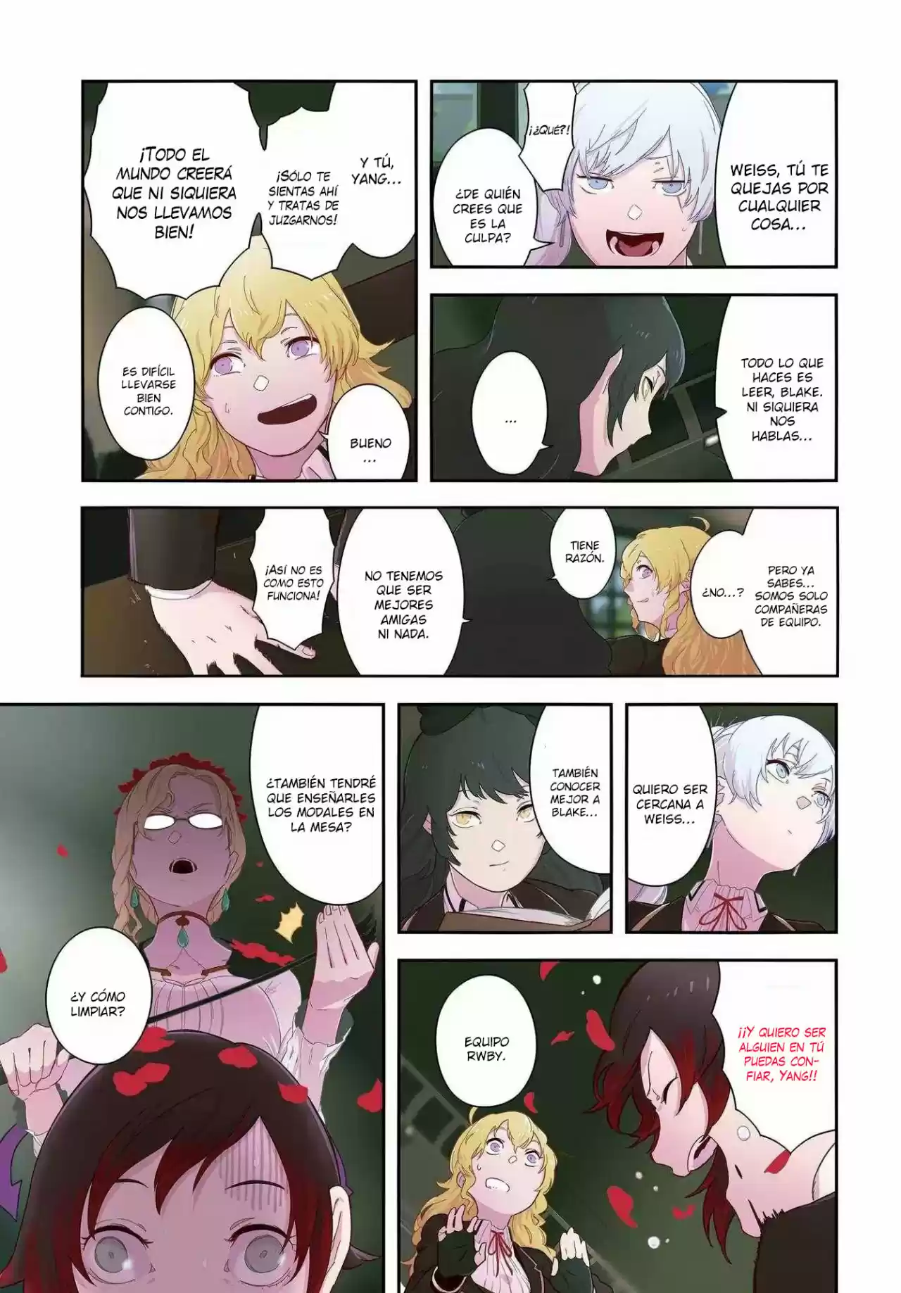 RWBY Antología oficial del manga: Red Like Roses - Capítulo - Página 7 - LectorTMOo
