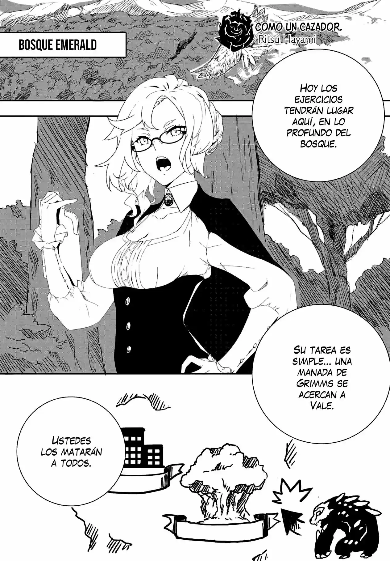 RWBY Antología oficial del manga: Red Like Roses - Capítulo 1 - Página 2 - LectorTMOo