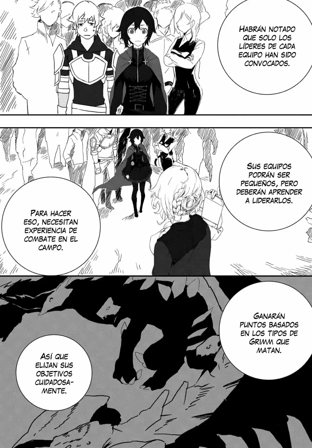 RWBY Antología oficial del manga: Red Like Roses - Capítulo 1 - Página 3 - LectorTMOo
