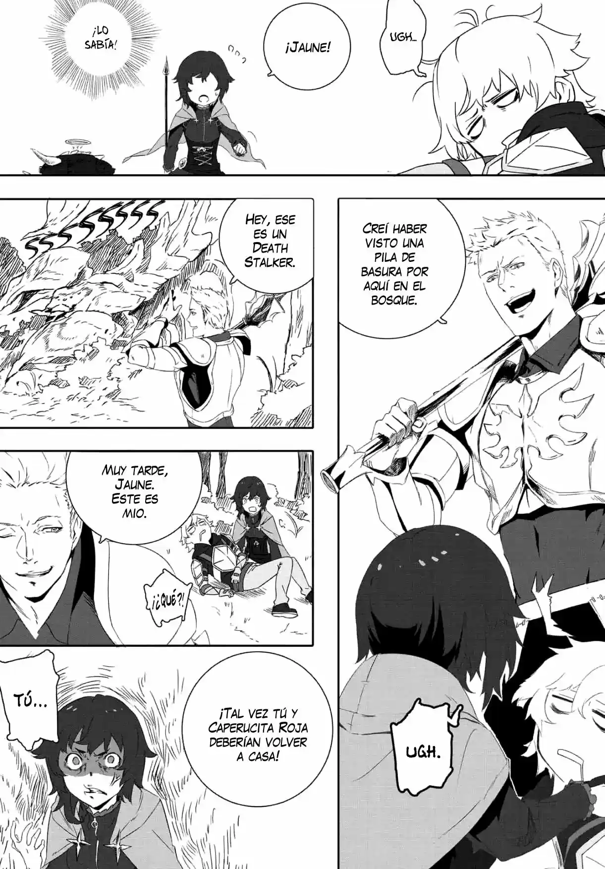 RWBY Antología oficial del manga: Red Like Roses - Capítulo 1 - Página 6 - LectorTMOo