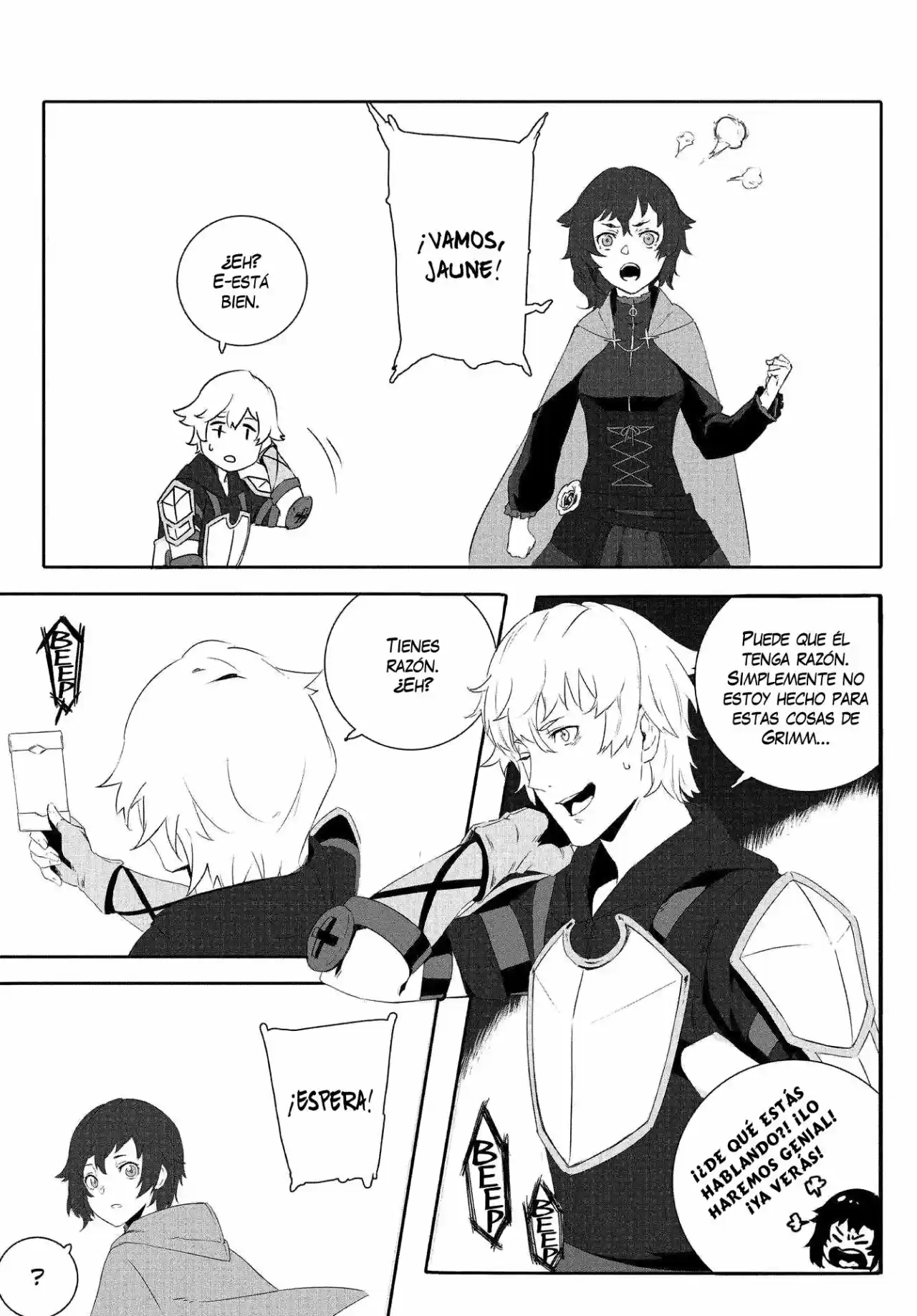 RWBY Antología oficial del manga: Red Like Roses - Capítulo 1 - Página 7 - LectorTMOo
