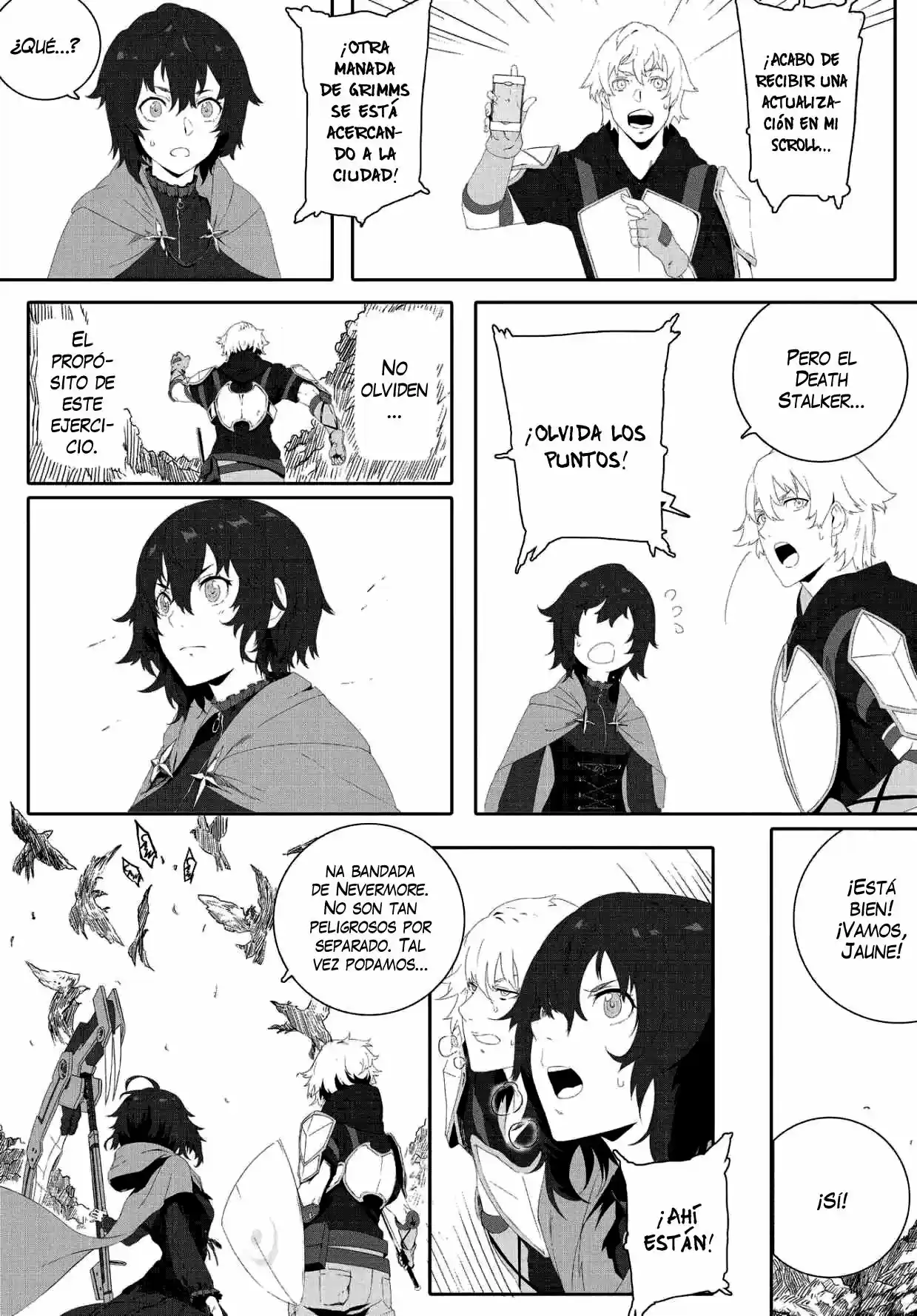 RWBY Antología oficial del manga: Red Like Roses - Capítulo 1 - Página 8 - LectorTMOo