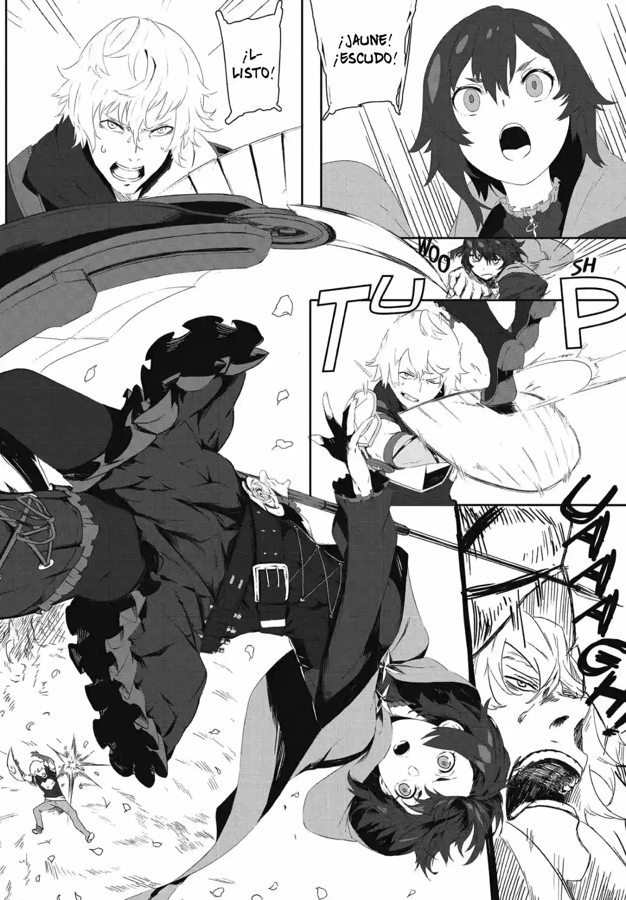 RWBY Antología oficial del manga: Red Like Roses - Capítulo 1 - Página 9 - LectorTMOo