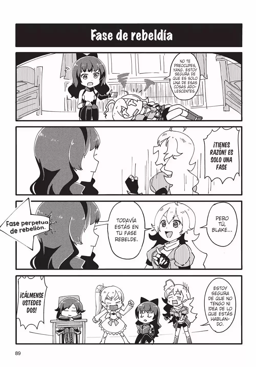 RWBY Antología oficial del manga: Red Like Roses - Capítulo 10 - Página 4 - LectorTMOo