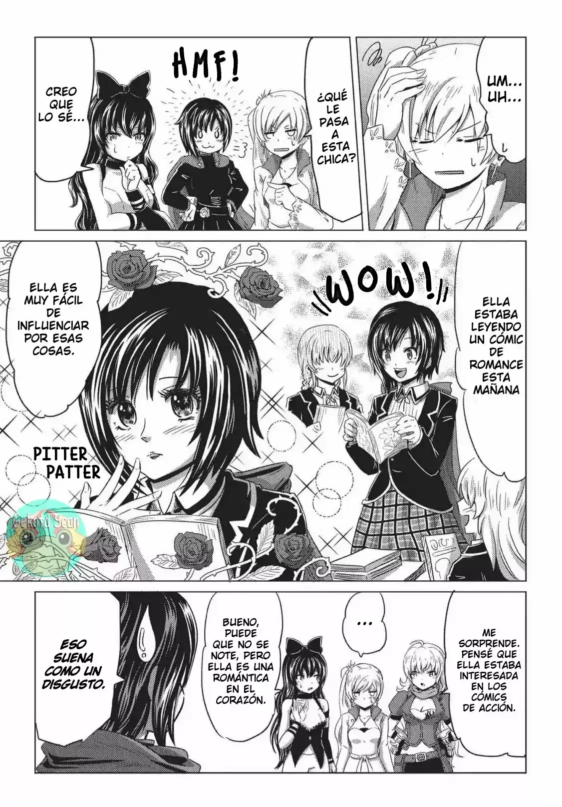 RWBY Antología oficial del manga: Red Like Roses - Capítulo 11 - Página 4 - LectorTMOo