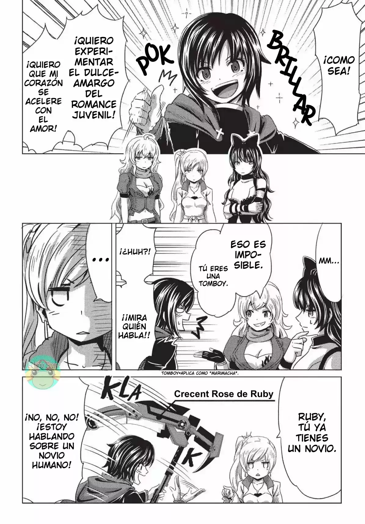 RWBY Antología oficial del manga: Red Like Roses - Capítulo 11 - Página 5 - LectorTMOo