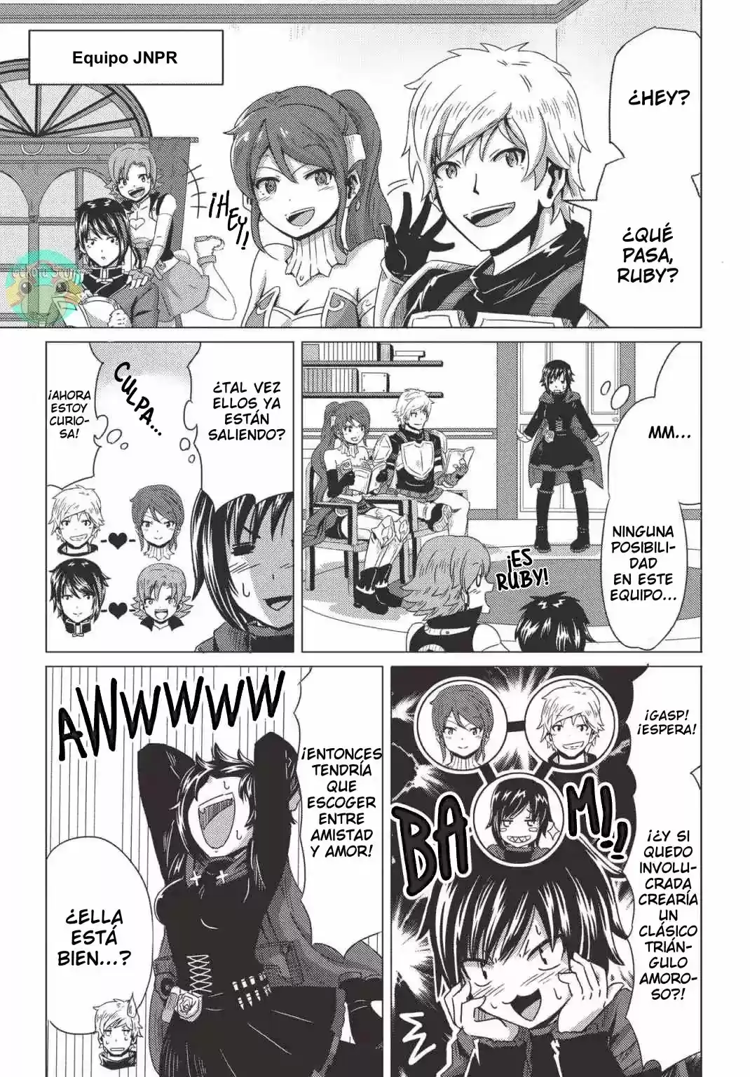 RWBY Antología oficial del manga: Red Like Roses - Capítulo 11 - Página 8 - LectorTMOo