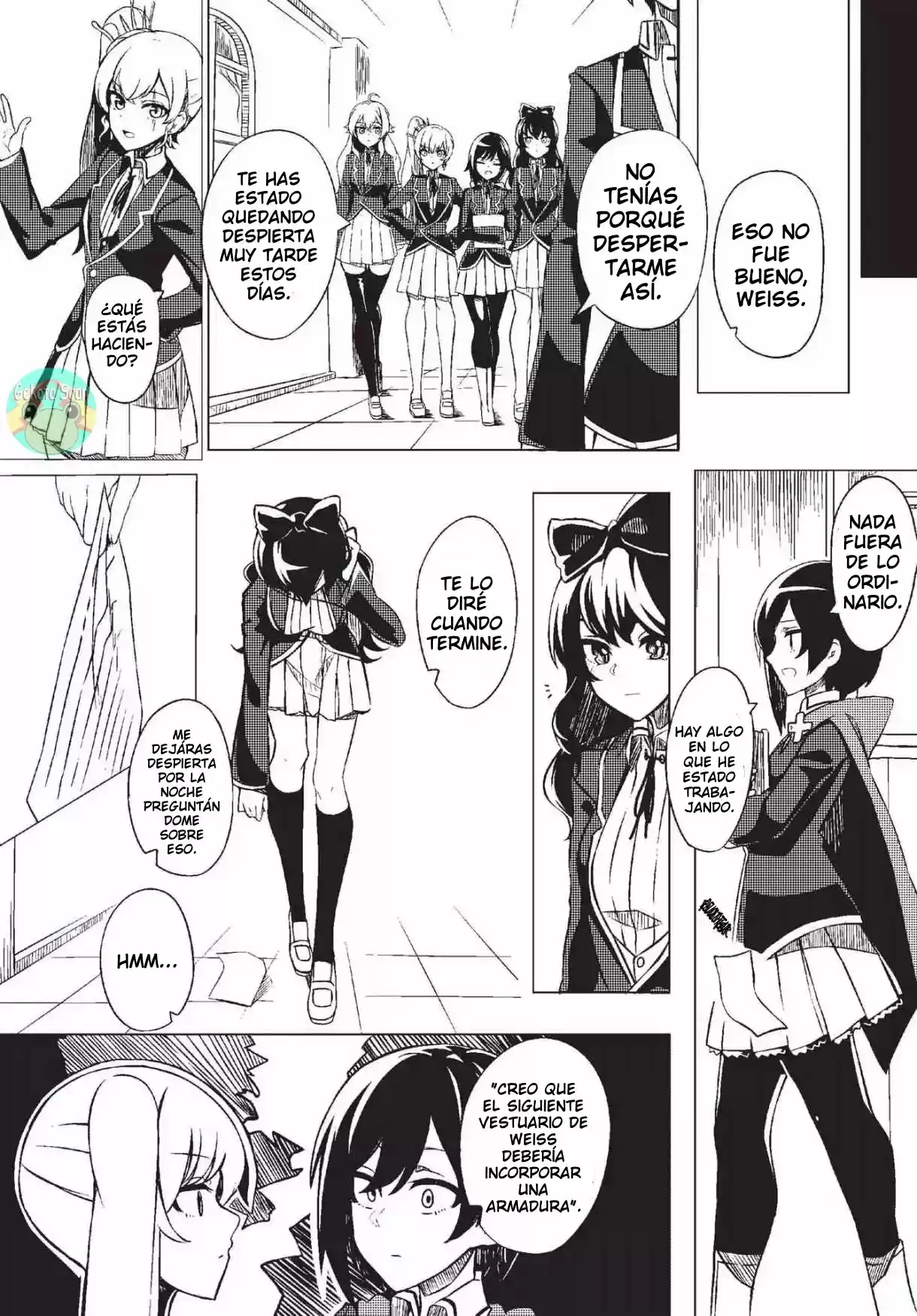 RWBY Antología oficial del manga: Red Like Roses - Capítulo 12 - Página 5 - LectorTMOo