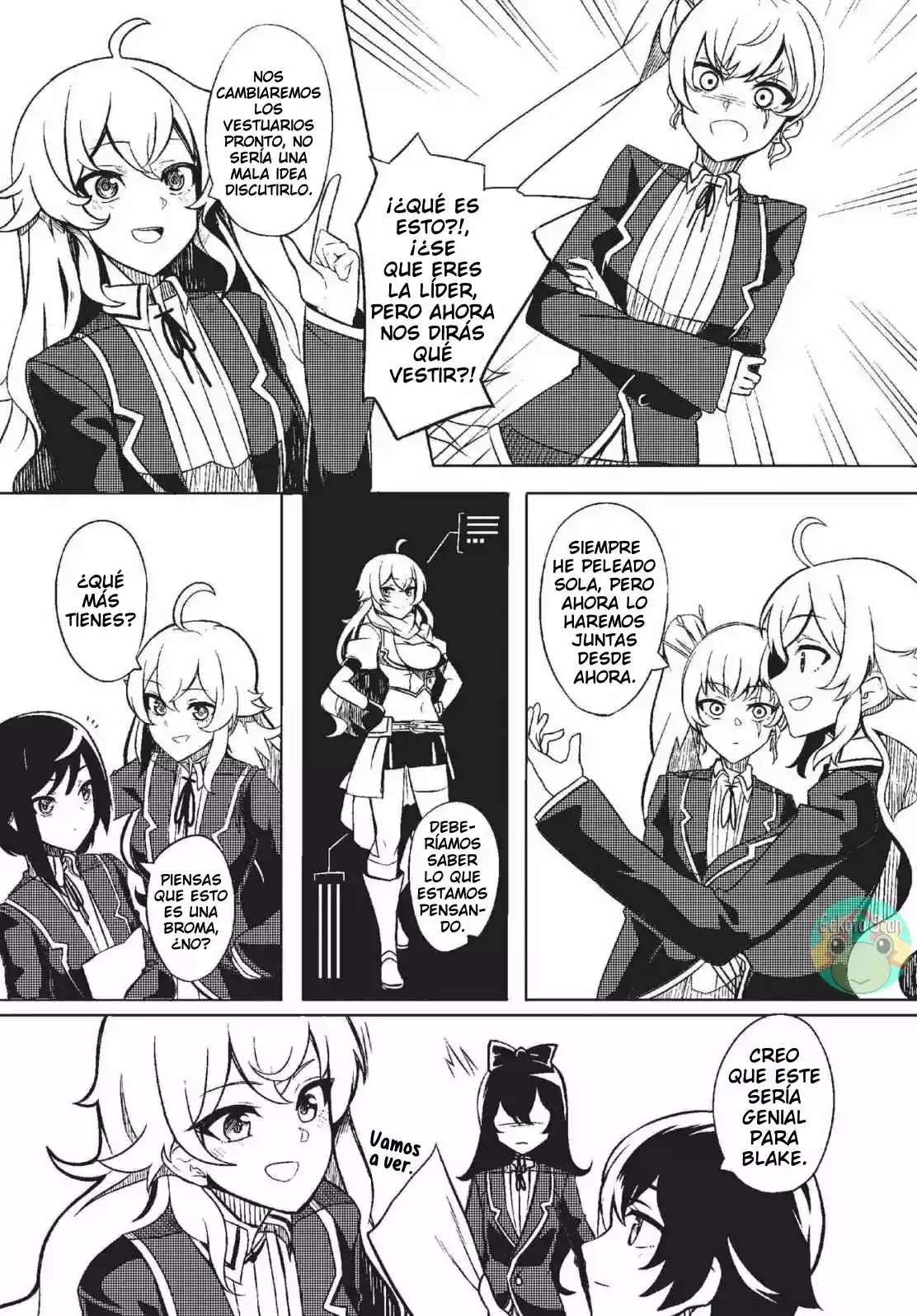 RWBY Antología oficial del manga: Red Like Roses - Capítulo 12 - Página 7 - LectorTMOo