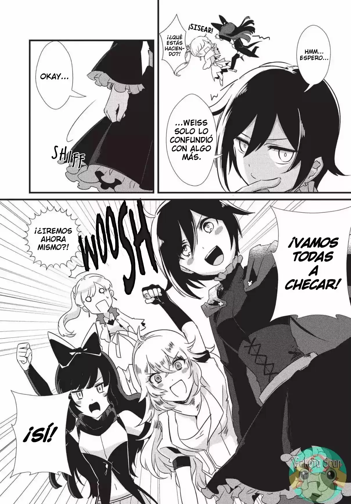 RWBY Antología oficial del manga: Red Like Roses - Capítulo 13 - Página 4 - LectorTMOo