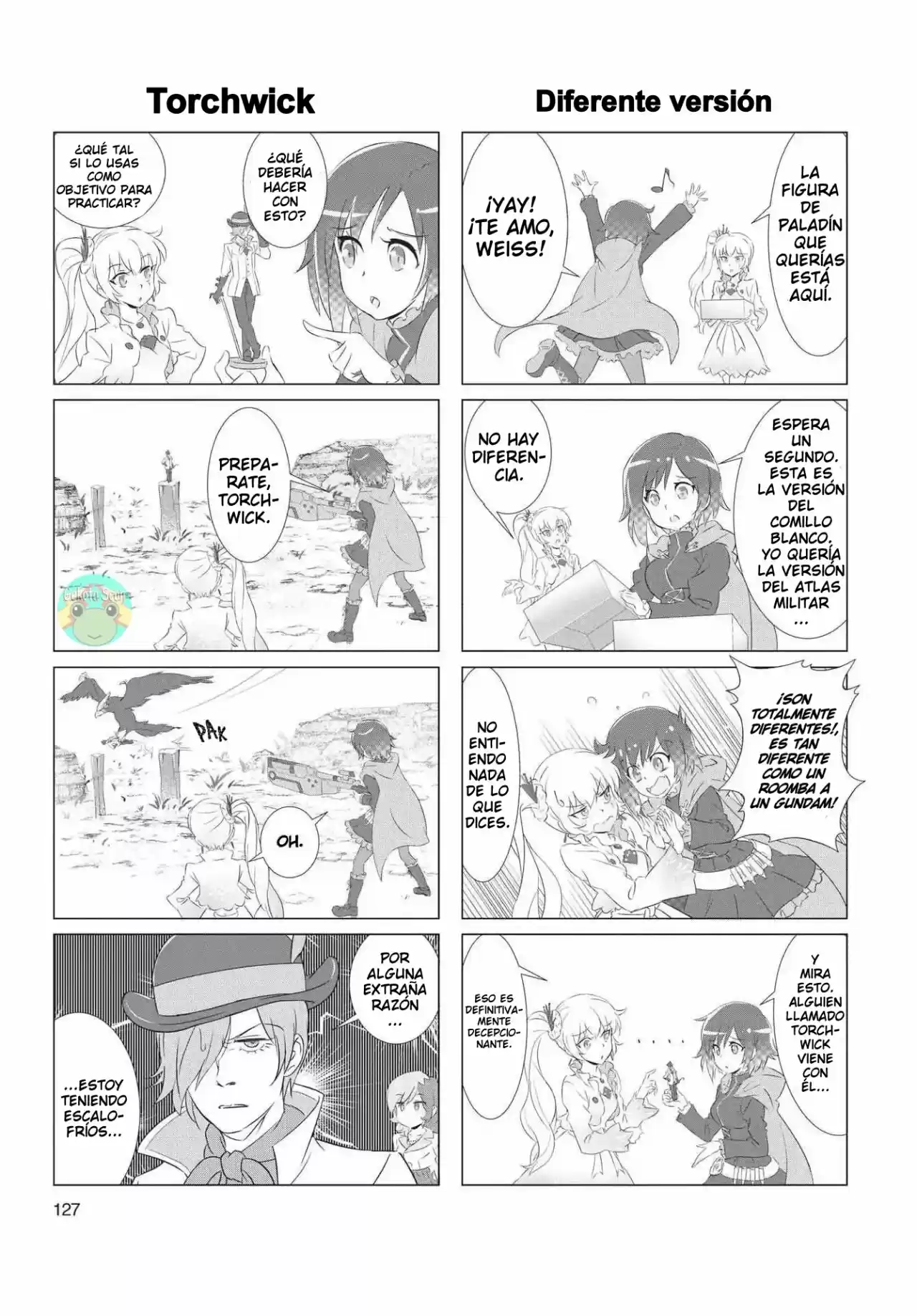 RWBY Antología oficial del manga: Red Like Roses - Capítulo 14 - Página 4 - LectorTMOo