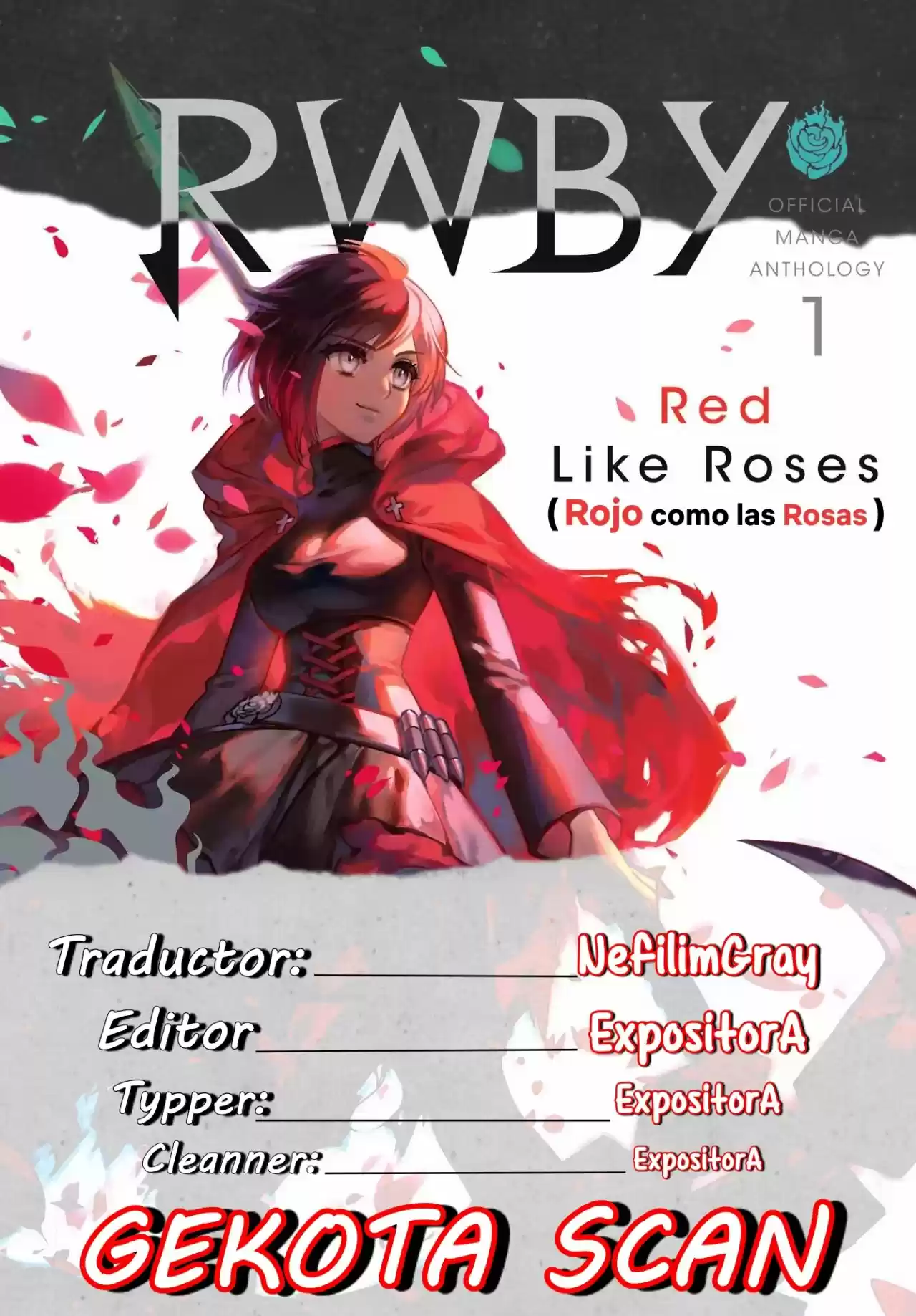 RWBY Antología oficial del manga: Red Like Roses - Capítulo 15 - Página 1 - LectorTMOo