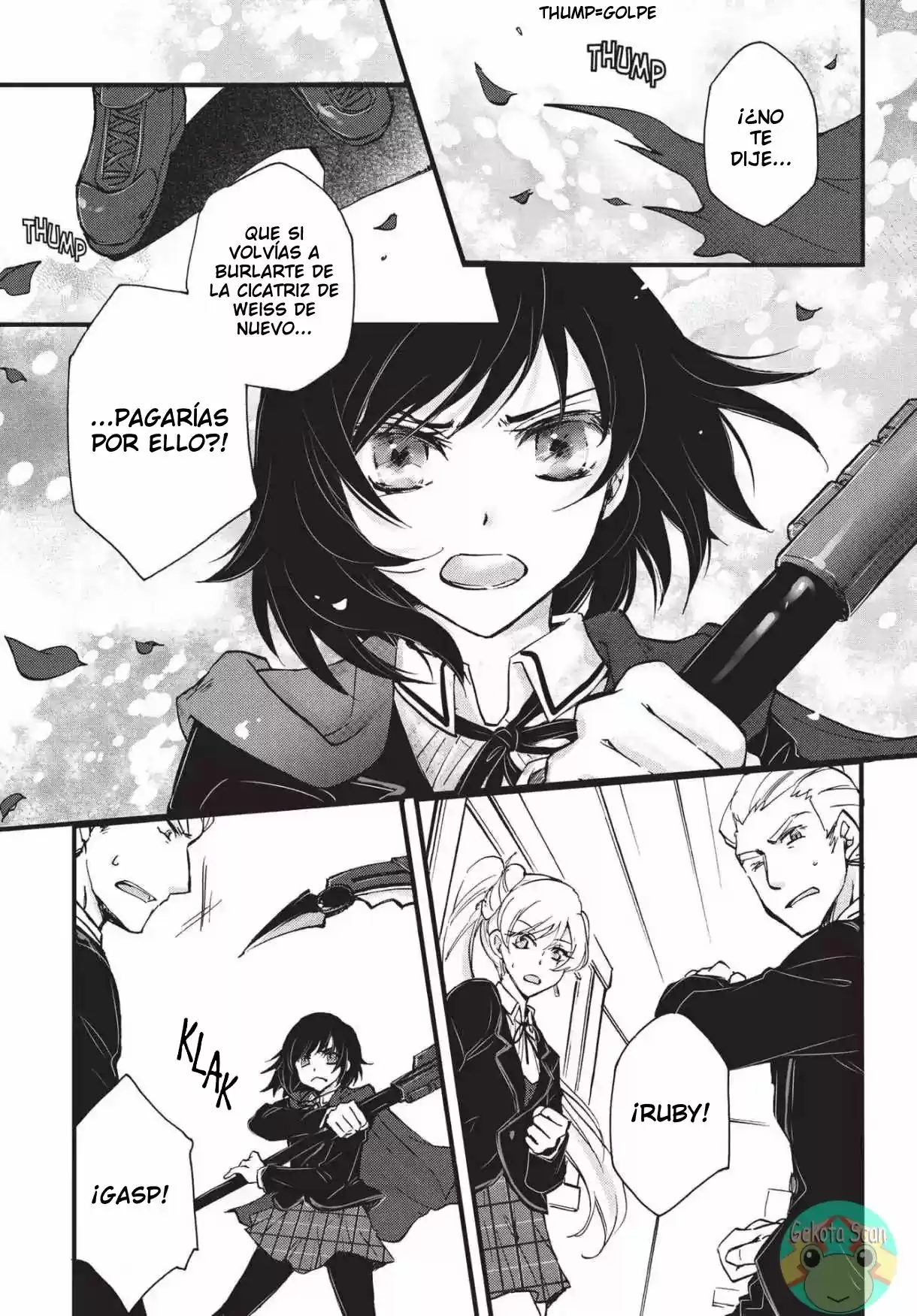 RWBY Antología oficial del manga: Red Like Roses - Capítulo 15 - Página 8 - LectorTMOo