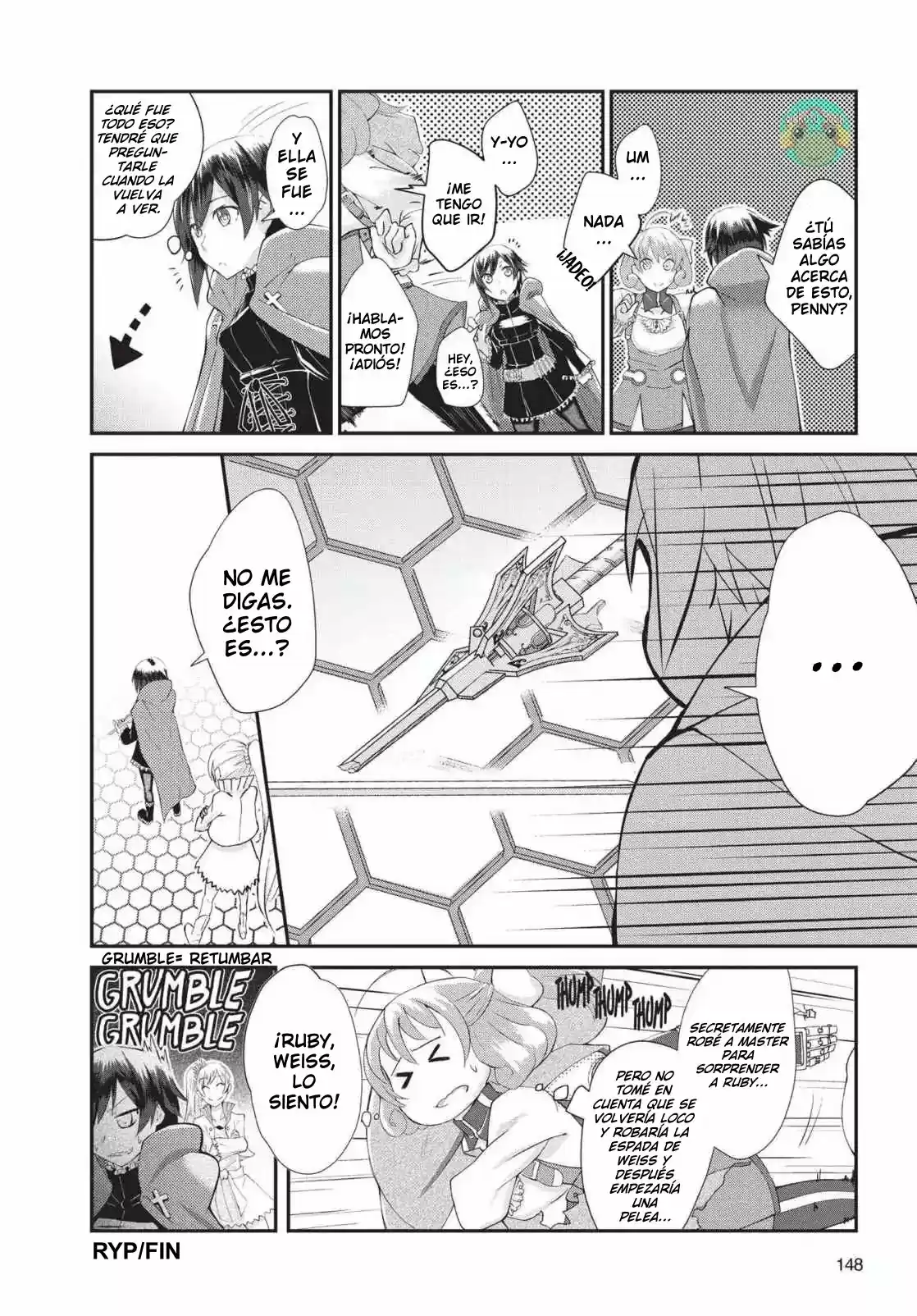 RWBY Antología oficial del manga: Red Like Roses - Capítulo 16 - Página 9 - LectorTMOo