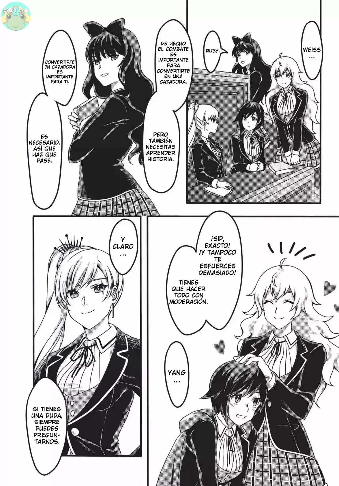 RWBY Antología oficial del manga: Red Like Roses - Capítulo 18 - Página 8 - LectorTMOo