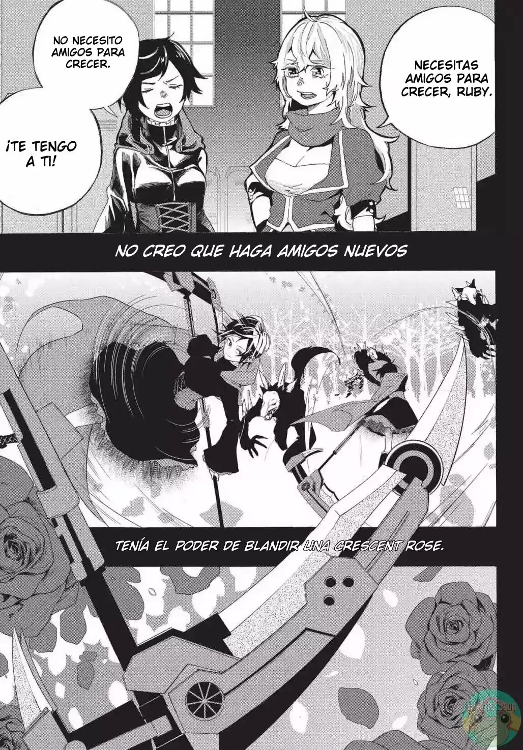 RWBY Antología oficial del manga: Red Like Roses - Capítulo 19 - Página 4 - LectorTMOo