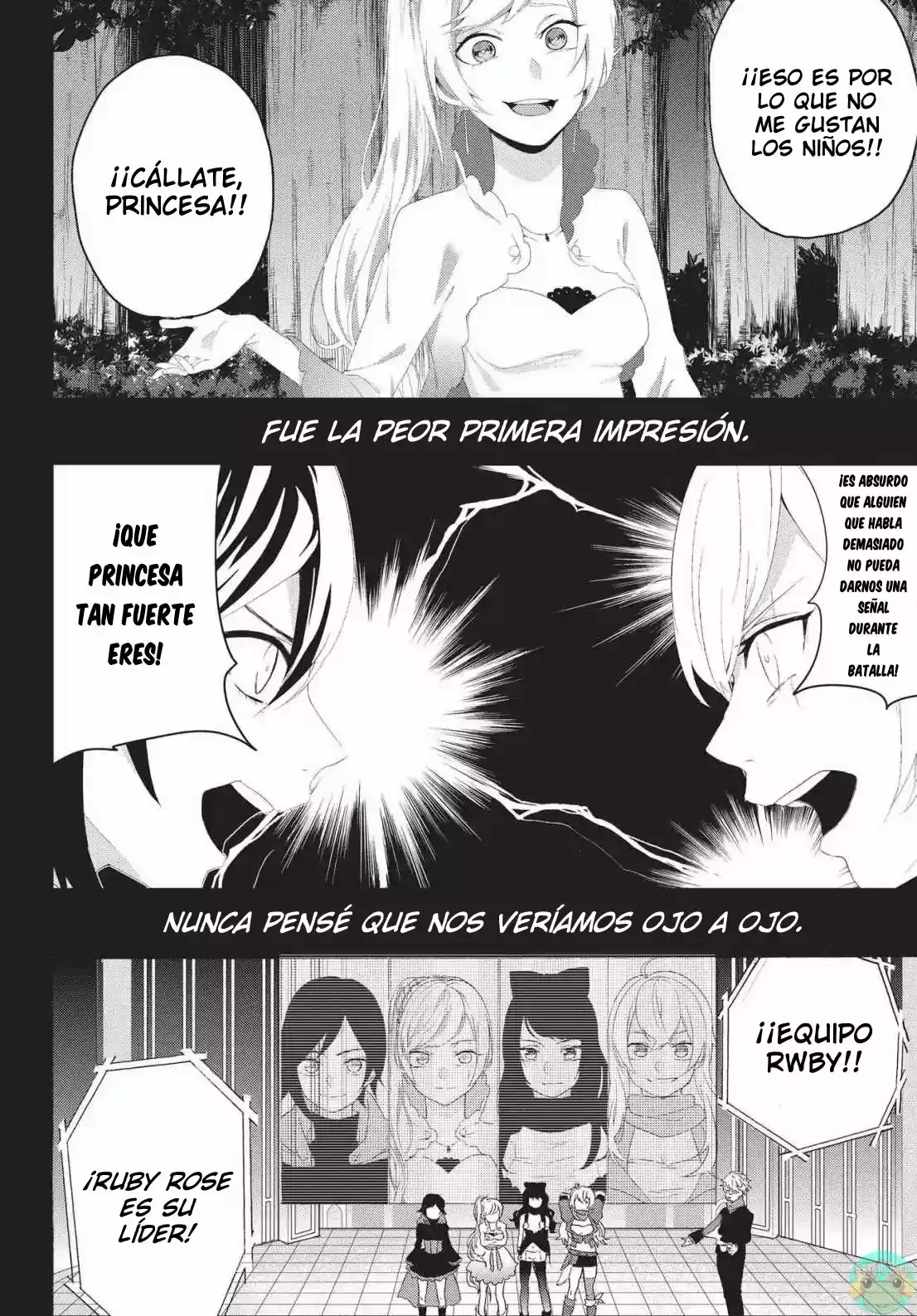 RWBY Antología oficial del manga: Red Like Roses - Capítulo 19 - Página 5 - LectorTMOo
